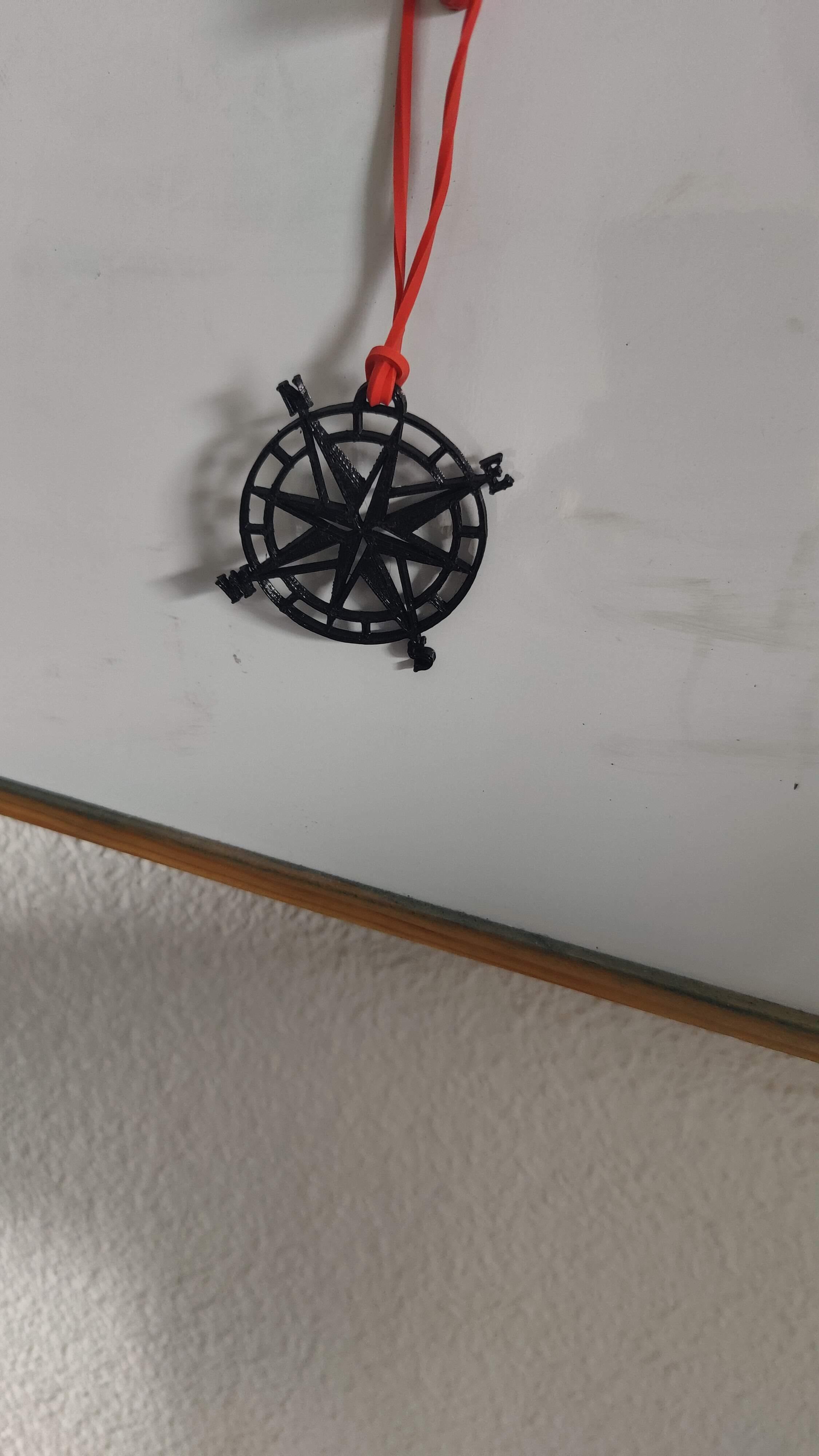 Compass kaychain 3d model