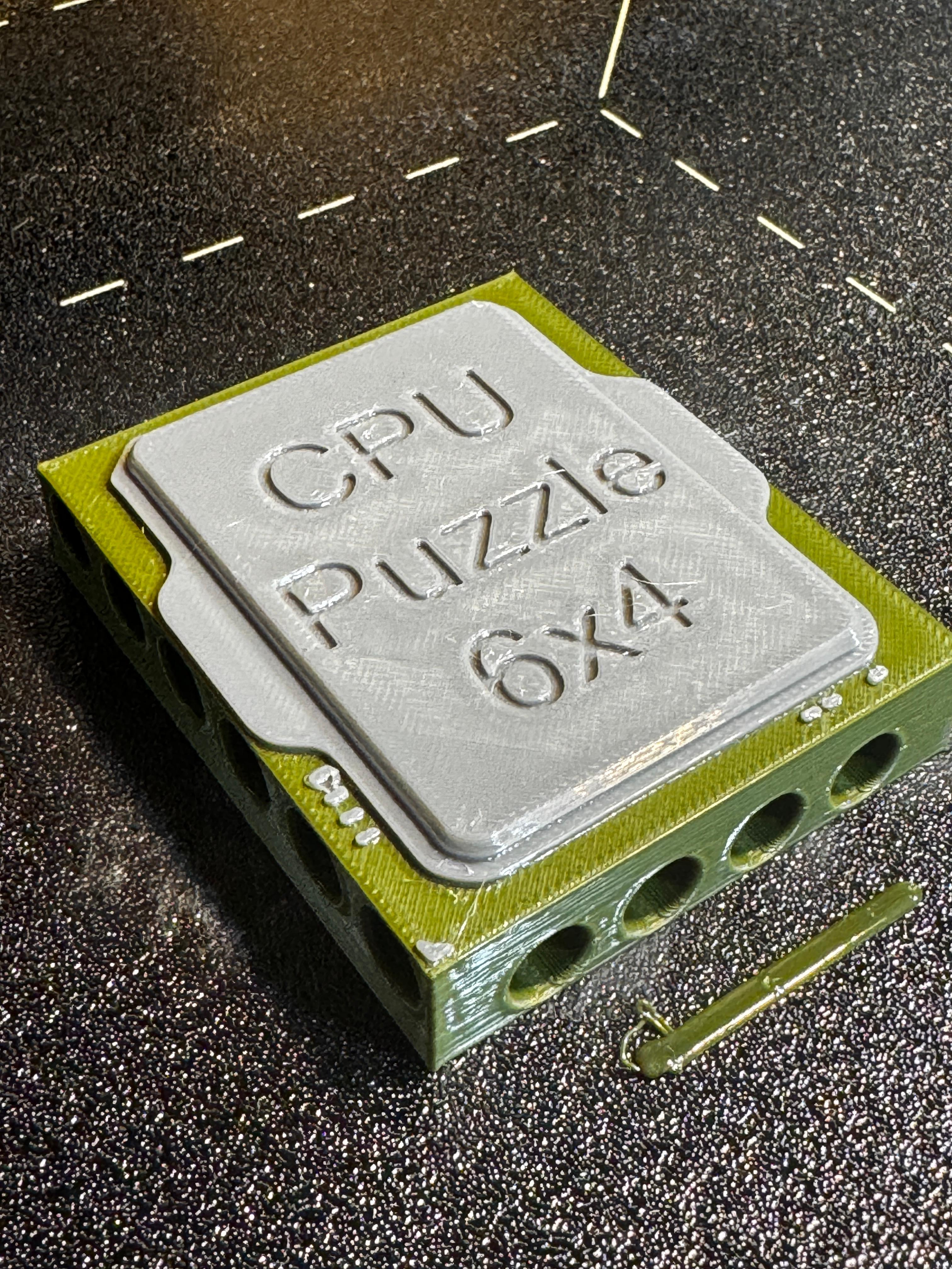 CPU Puzzle 6x4 (Intel) 3d model