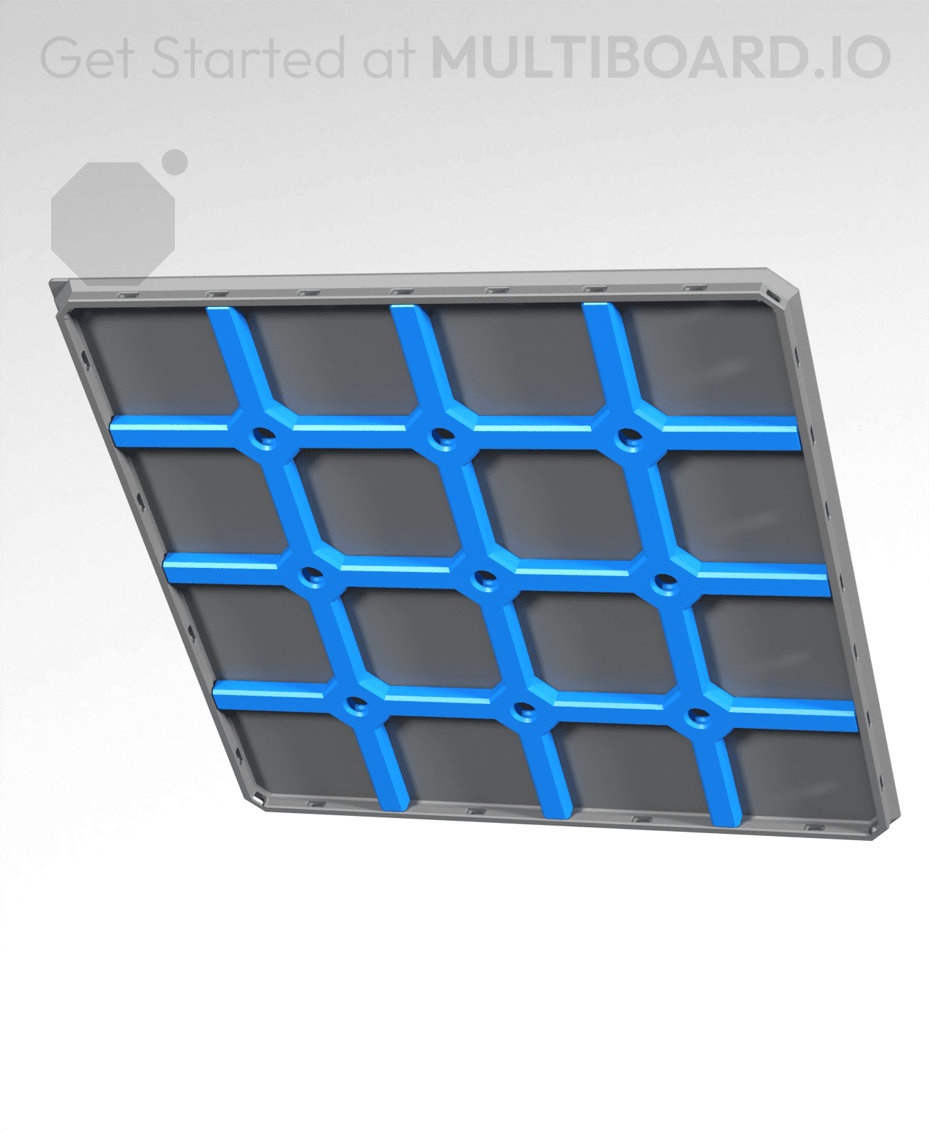 4x4 Lid Beam 3d model