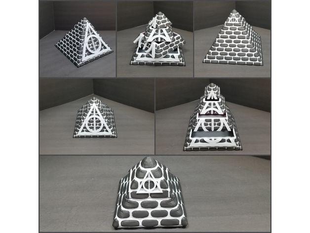Harry Potter Pyramid with a Chamber of Secrets 3d model