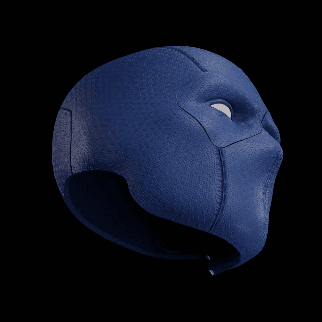 Atom Smasher Mask 3D Print File STL Black Adam 3d model