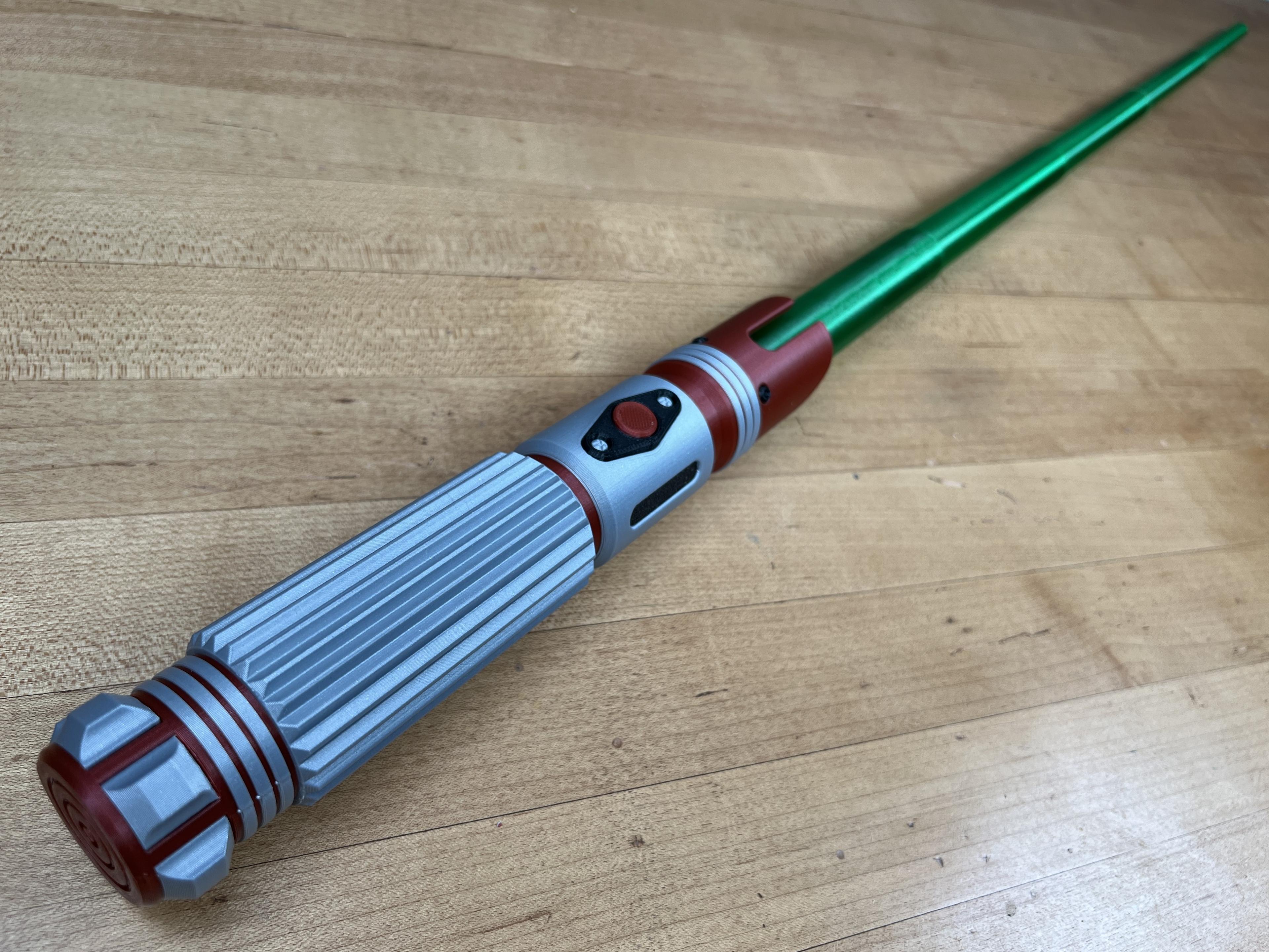 The Genius Multi-Part Collapsing Lightsaber 3d model