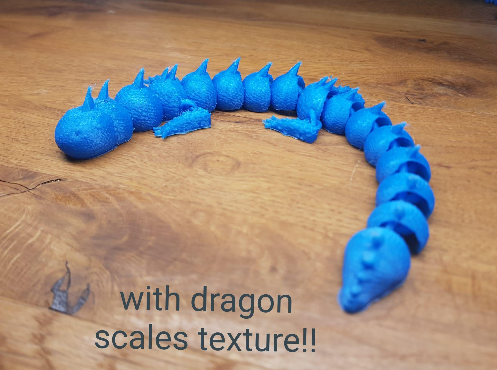 Articulated Dragon!! 3d model