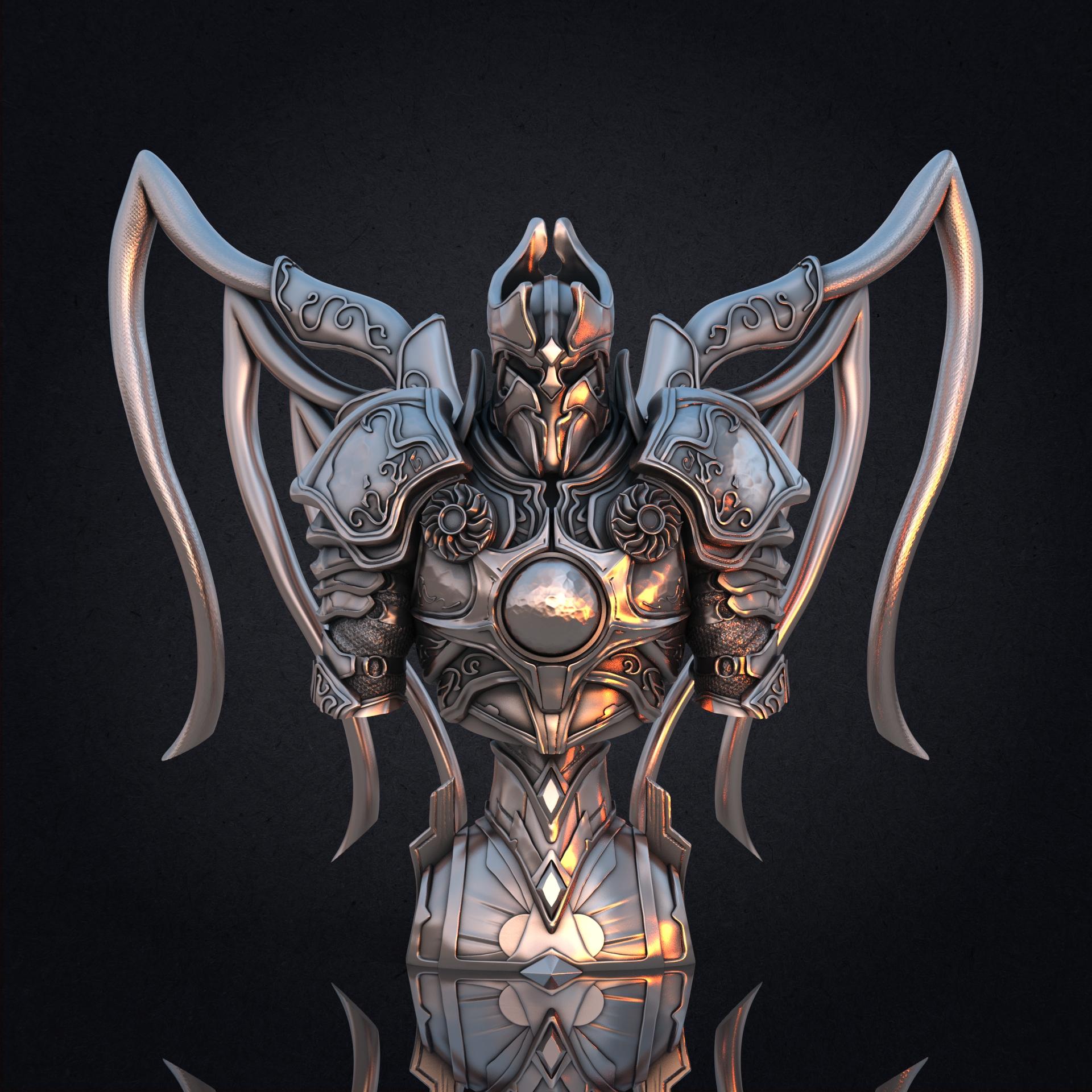 Imperius bust (Pre-Supported 3d model