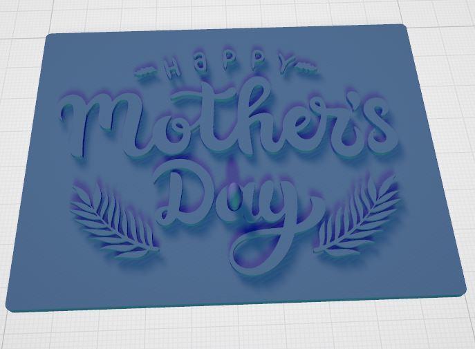Mother's Day Gift Box 3d model