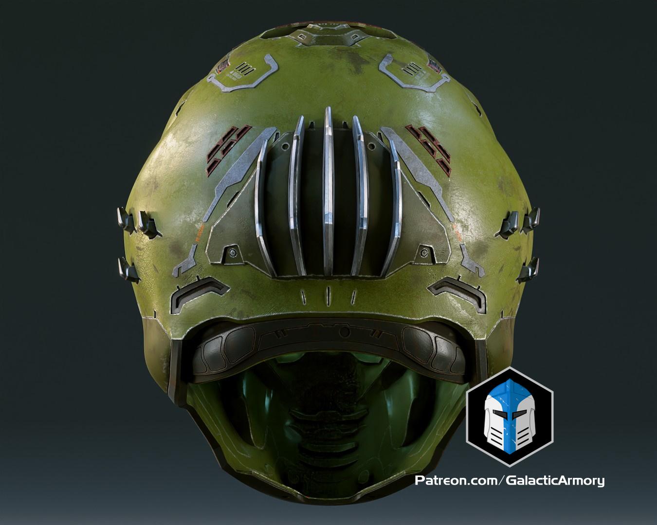Doom Slayer Helmet - 3D Print Files 3d model