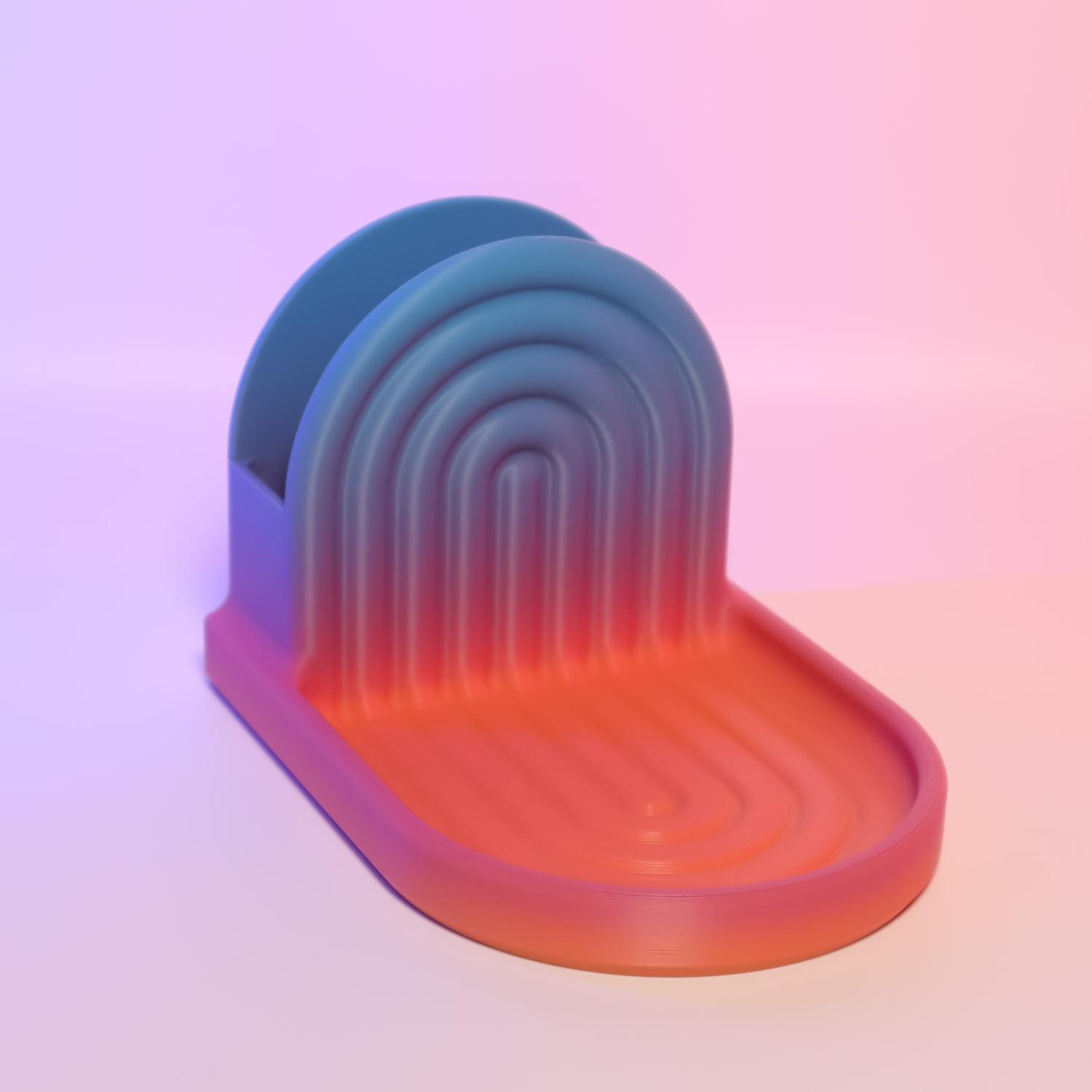 Rainbow Organize, with Tray.STL 3d model