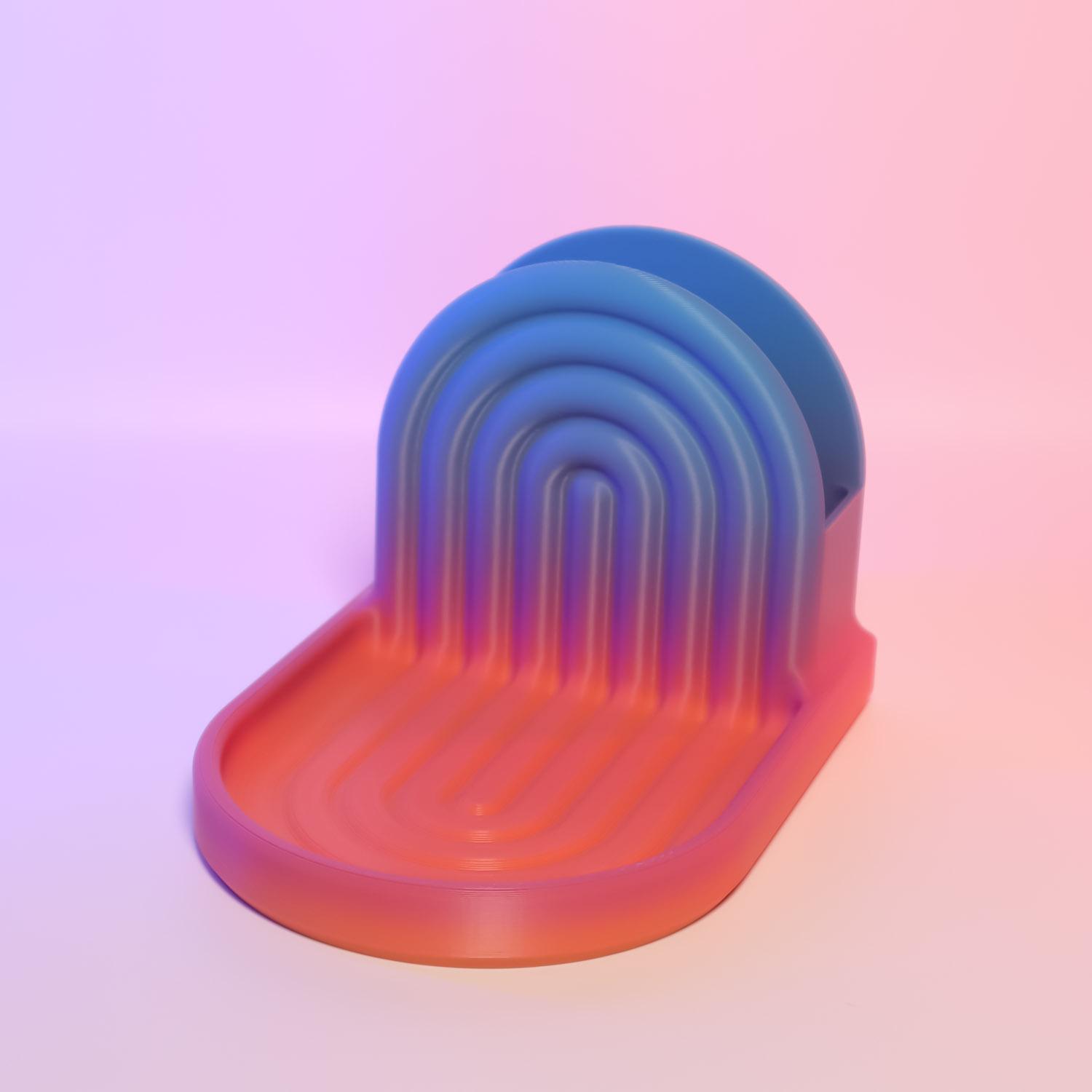 Rainbow Organize, with Tray.STL 3d model