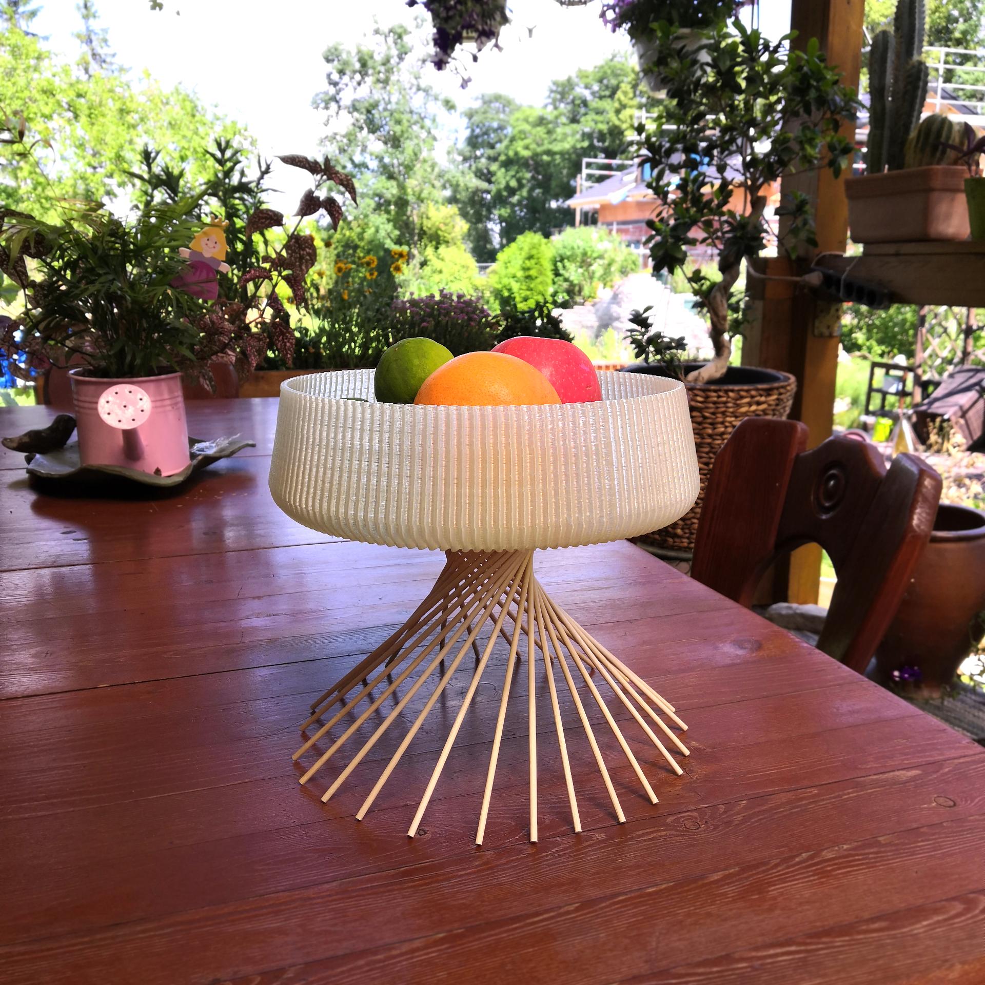 Fruit bowl “Fire” 3d model