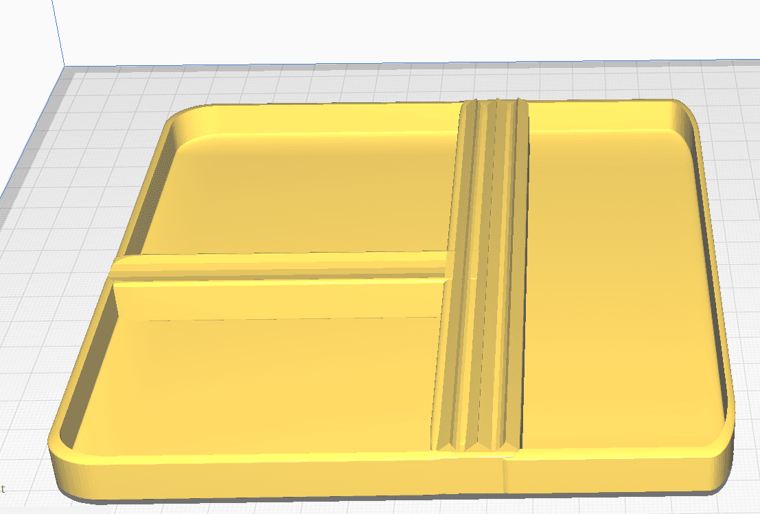Tray Of Miscellaneous 3d model