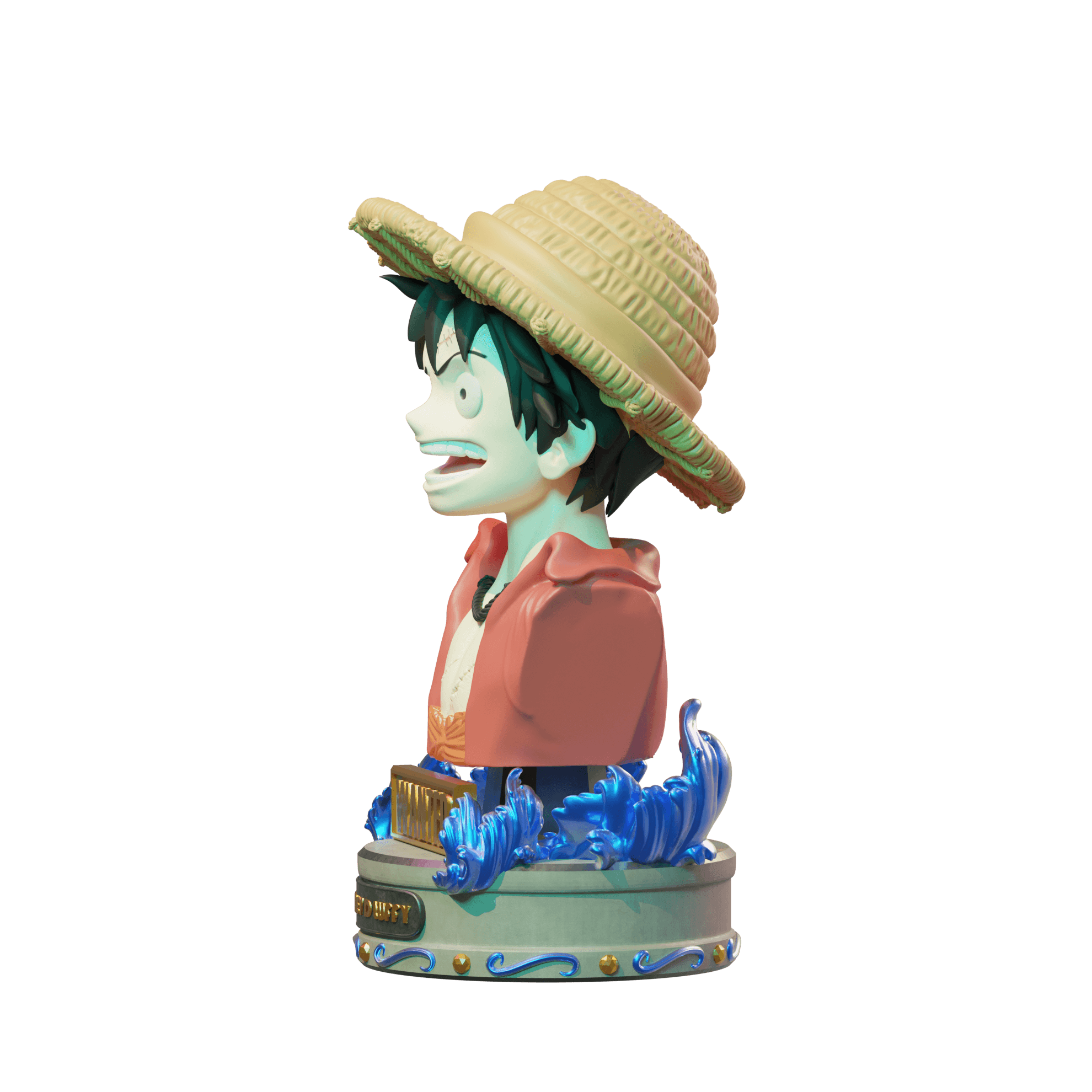 Luffy Bust 3d model