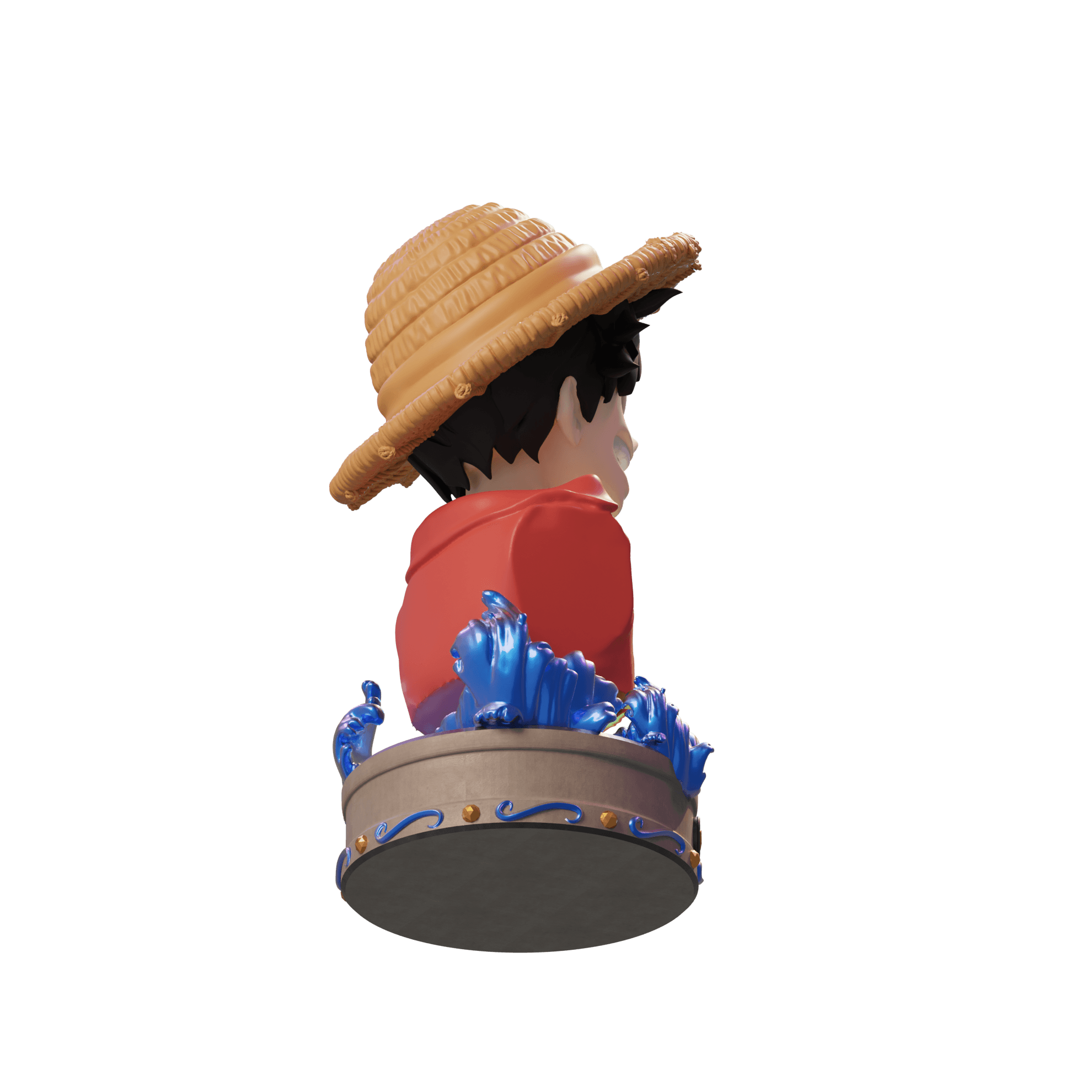 Luffy Bust 3d model