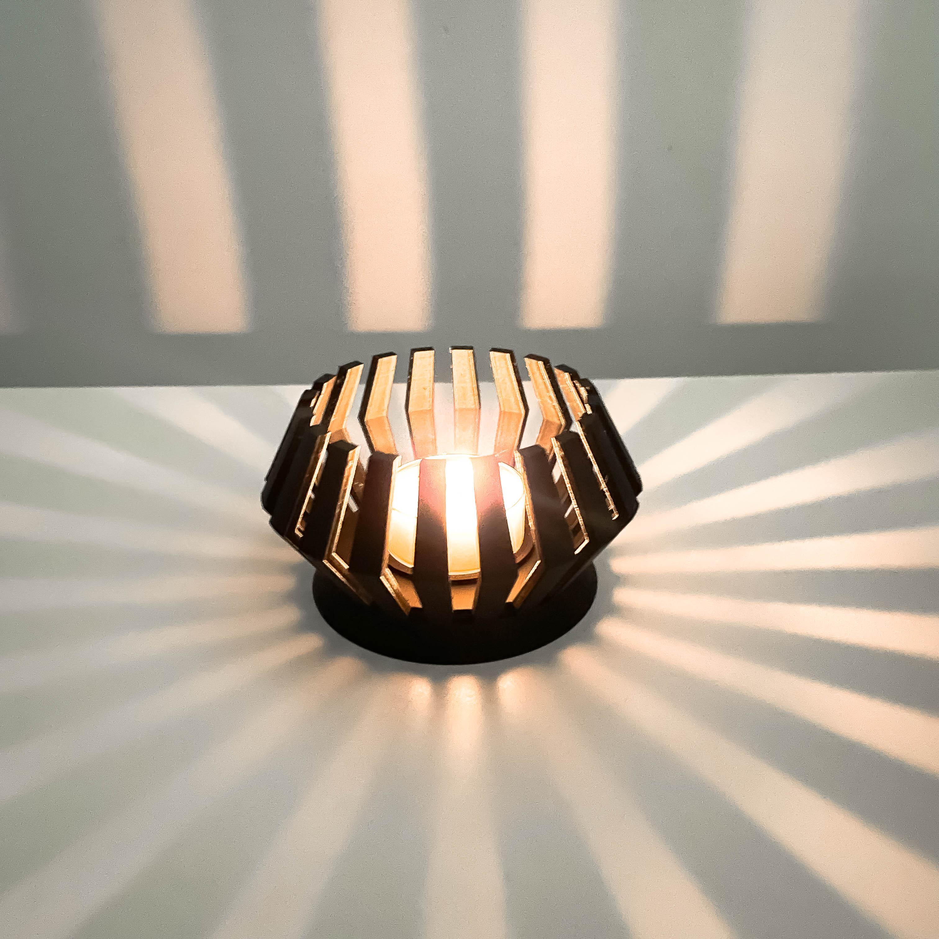 The Ulin Tealight Candle Holder | Modern Home Decor 3d model
