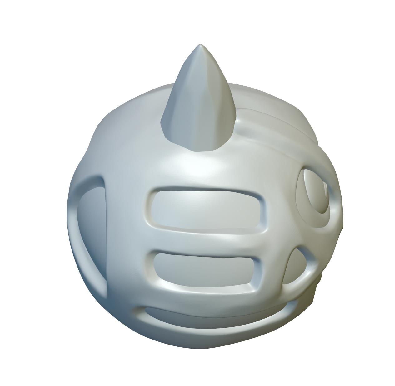 Pokemon Glalie #362 - Optimized for 3D Printing 3d model