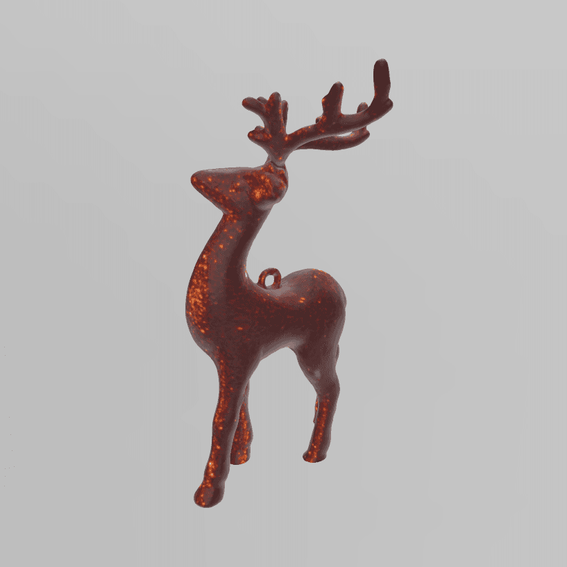 Christmas Deer 3d model