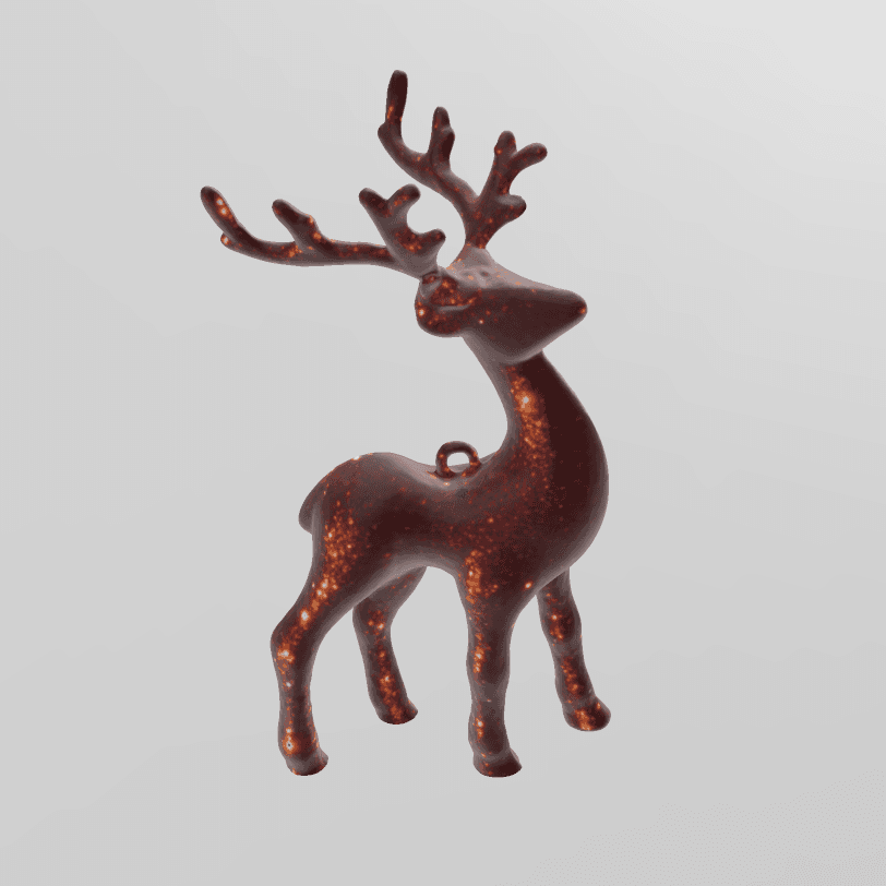 Christmas Deer 3d model