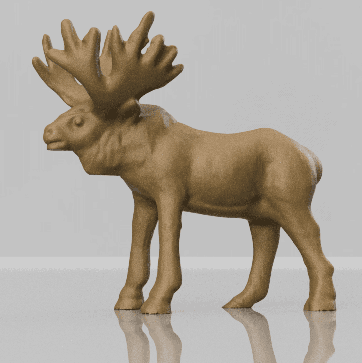 Christmas Deer 3d model