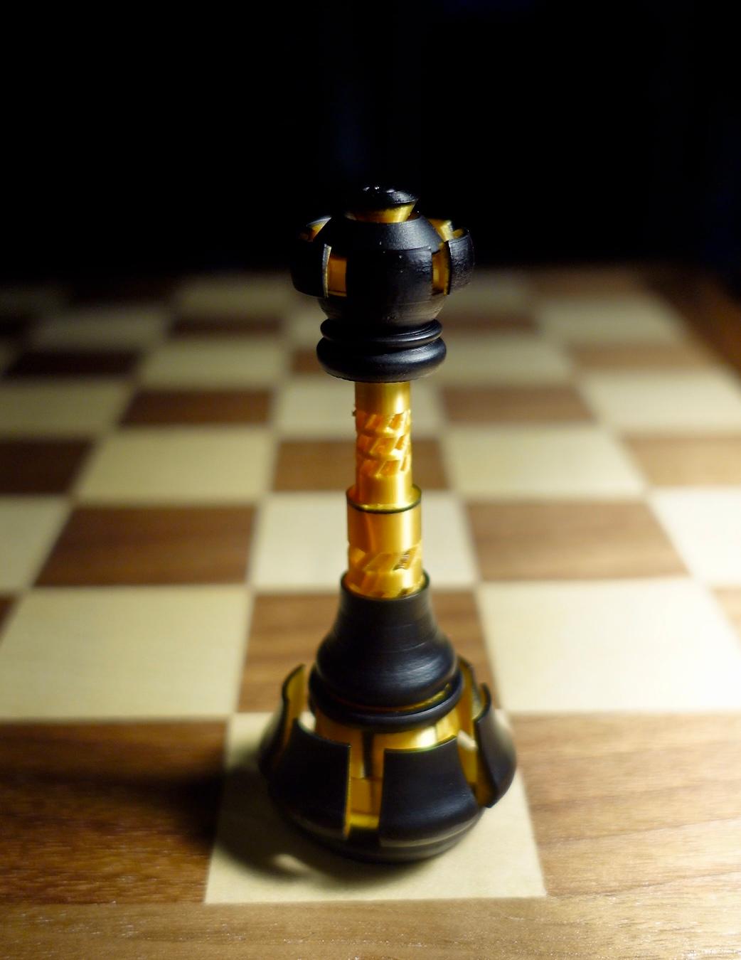 Pween -- Chess Pawn to Queen 3d model