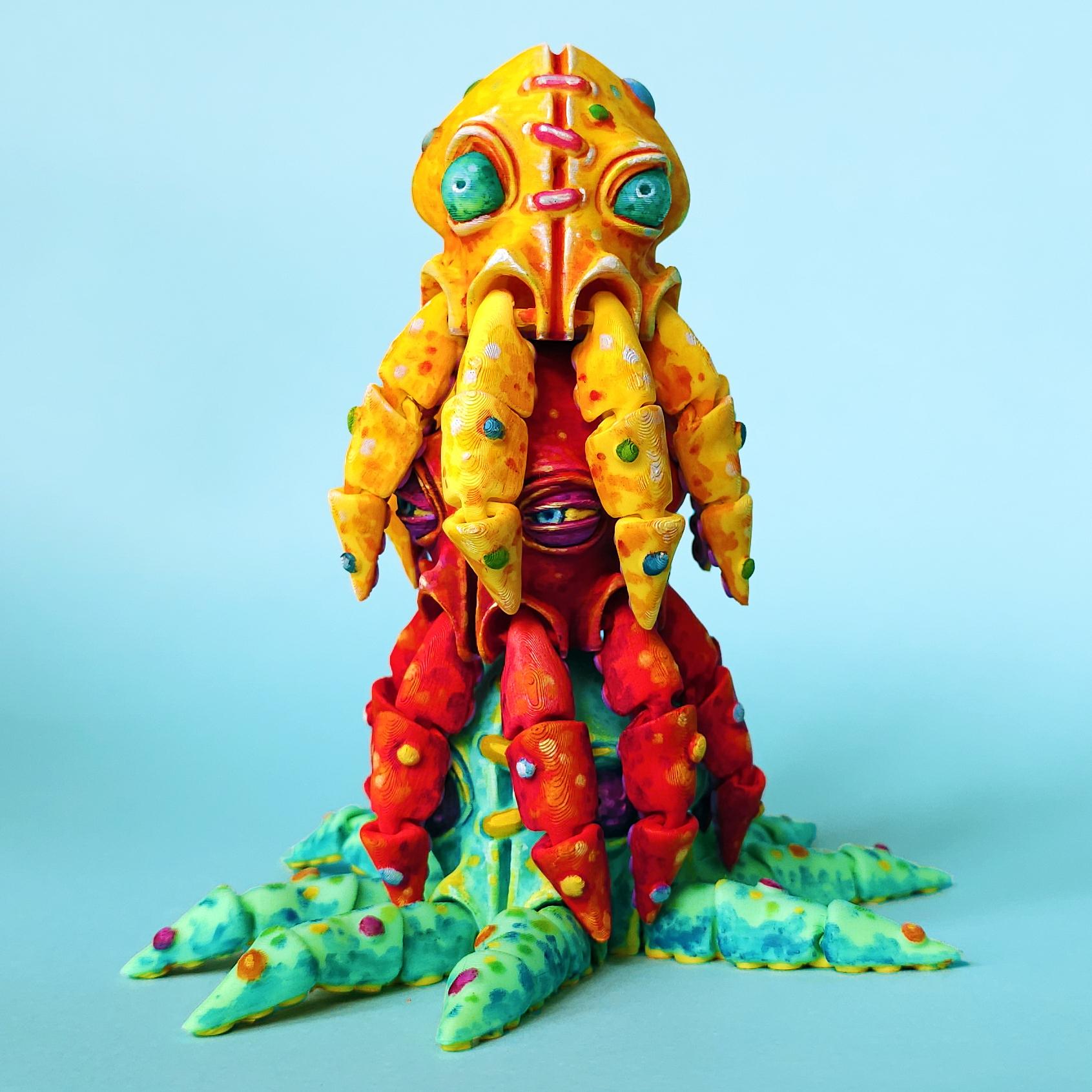 Stuffed Octopus 3d model
