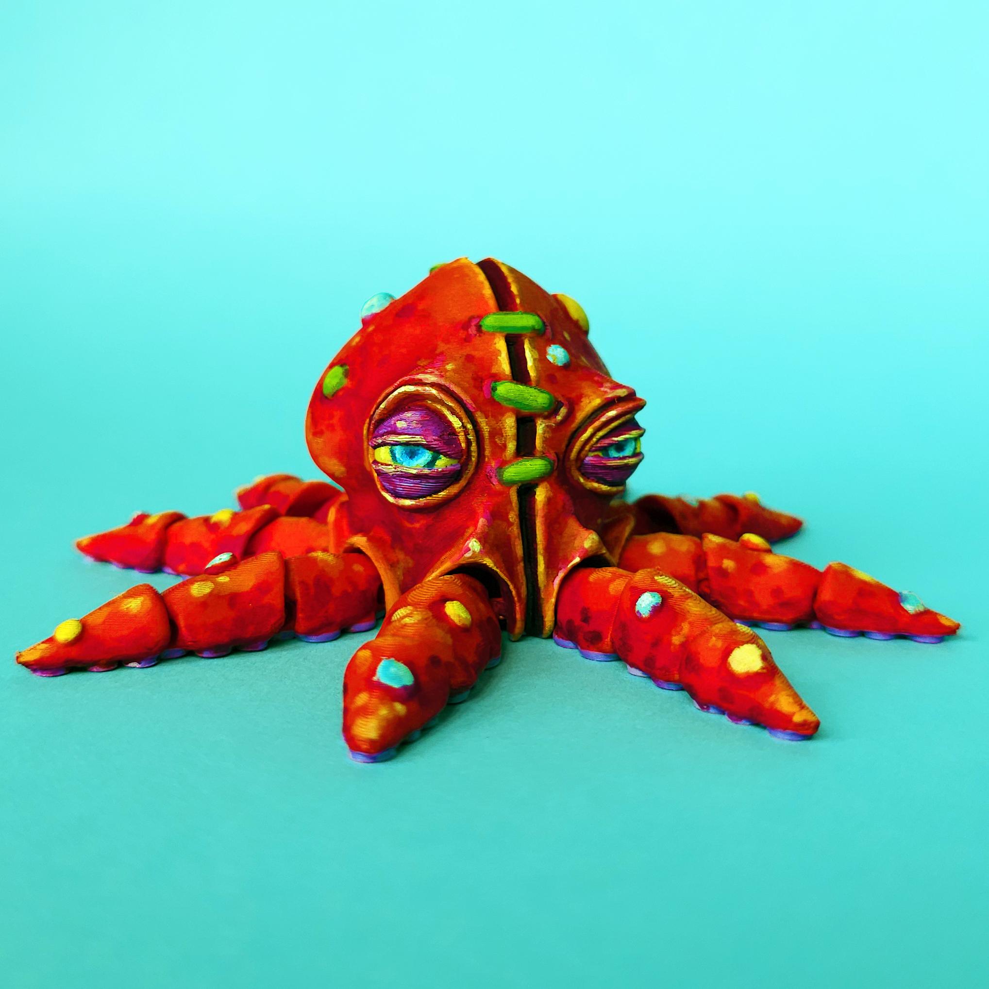 Stuffed Octopus 3d model
