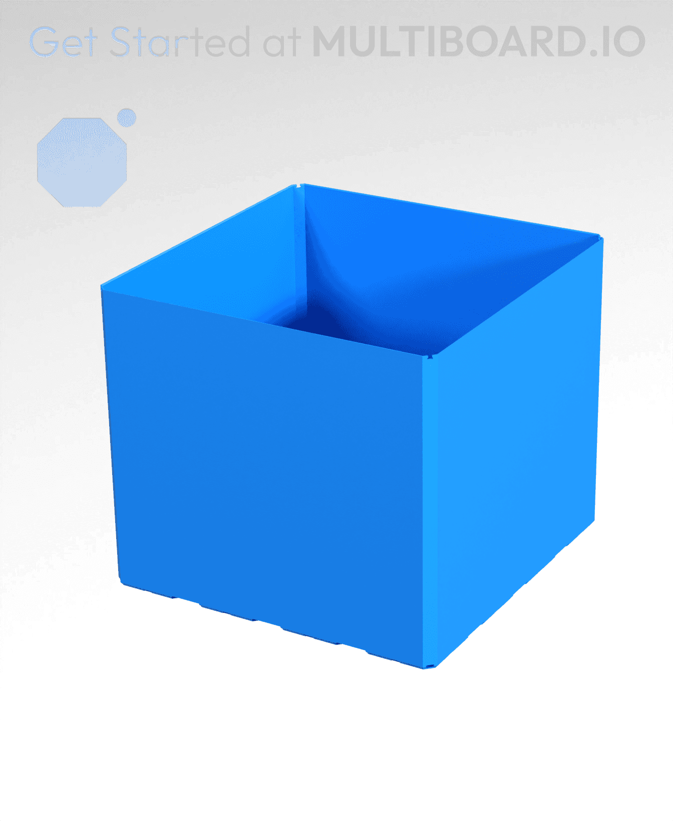 4x4x3.5 - Bin - Multibin Insert 3d model