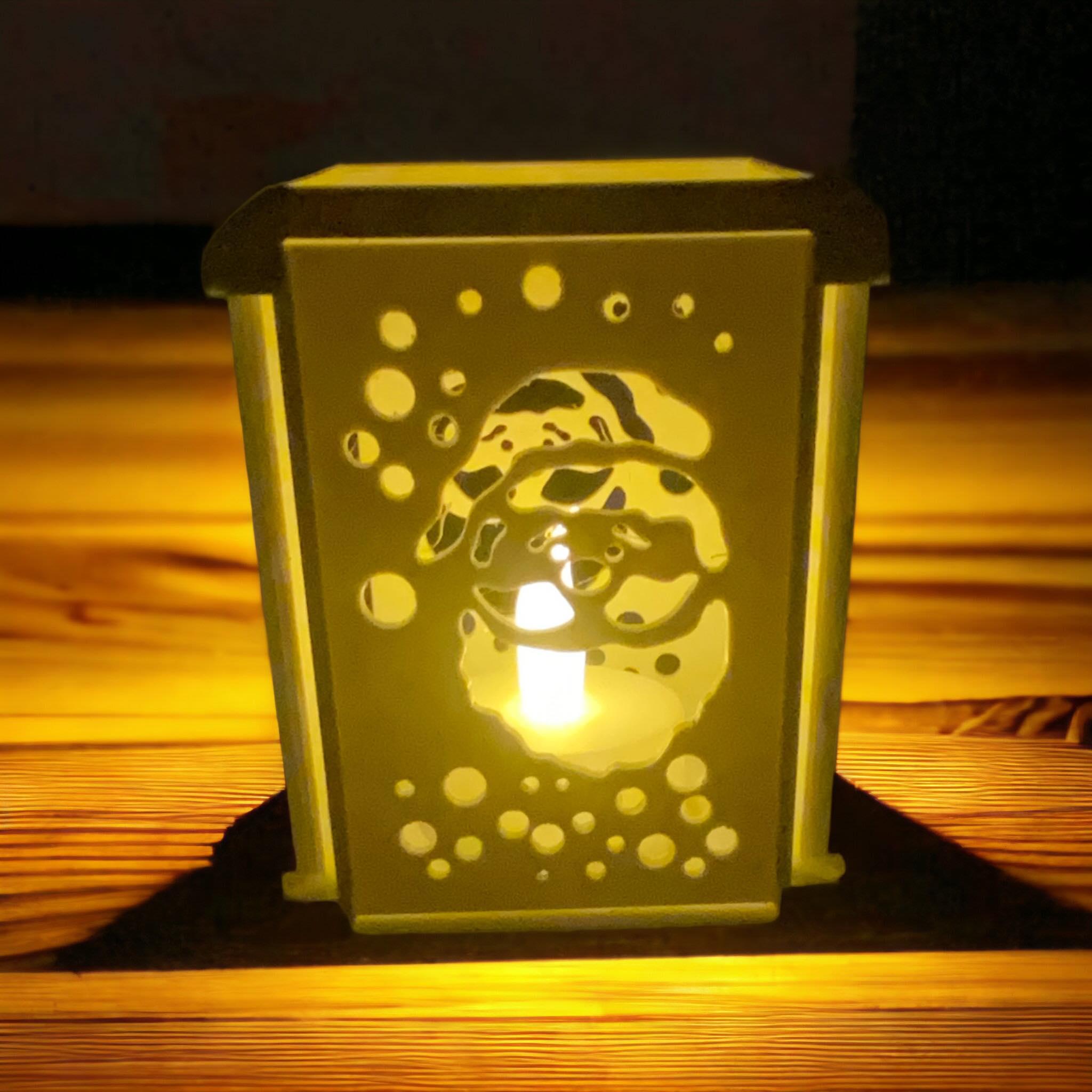 Christmas led tealight decoration 3d model