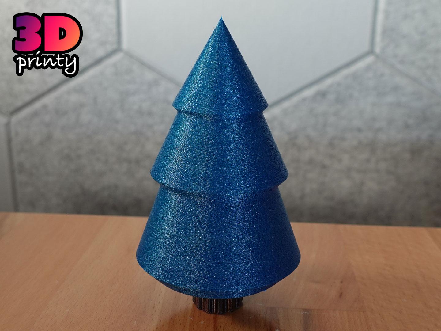 Print-in-Place Twisty Puzzle - Christmas Tree 3d model