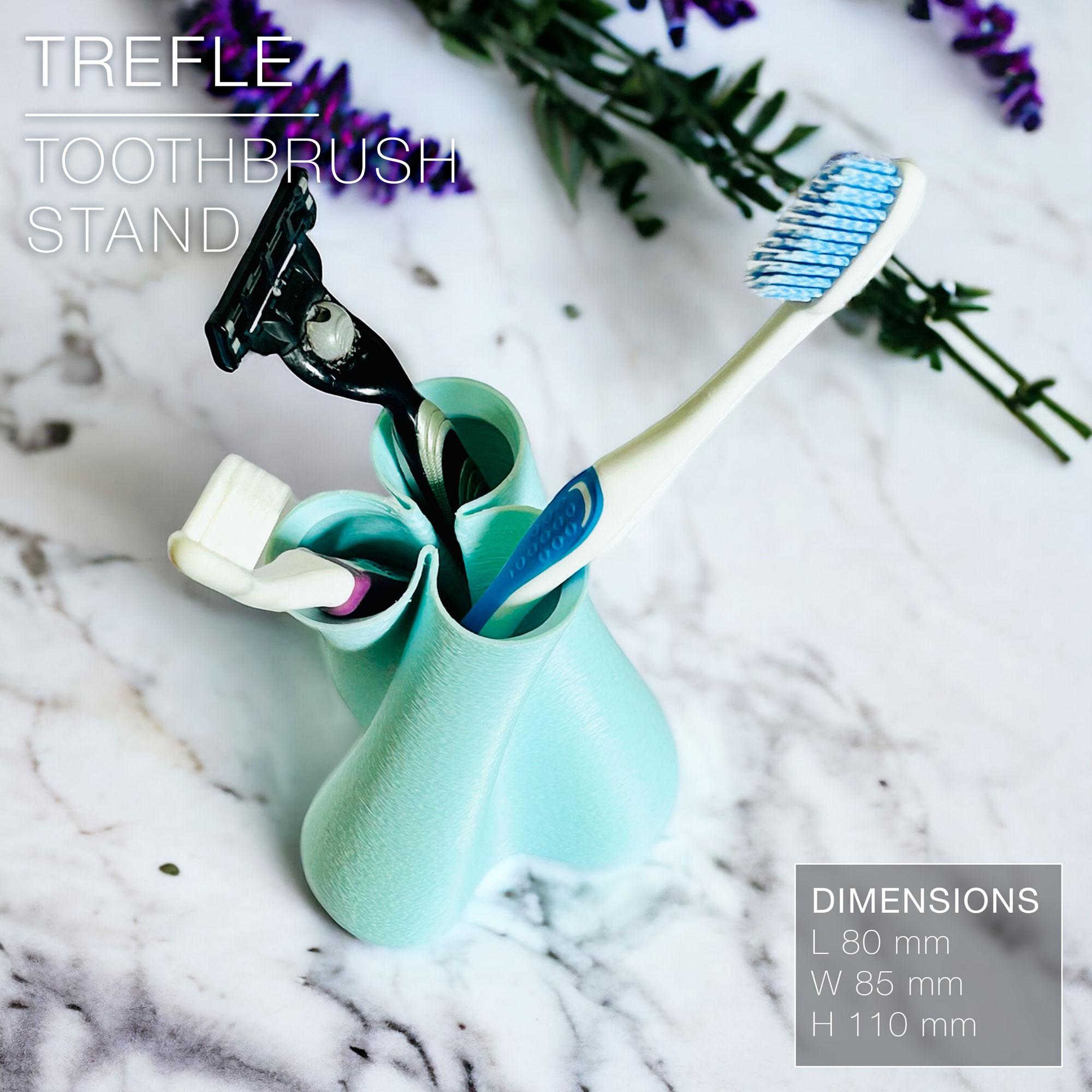 TREFLE | Toothbrush stand by CharlesRegaud 3d model