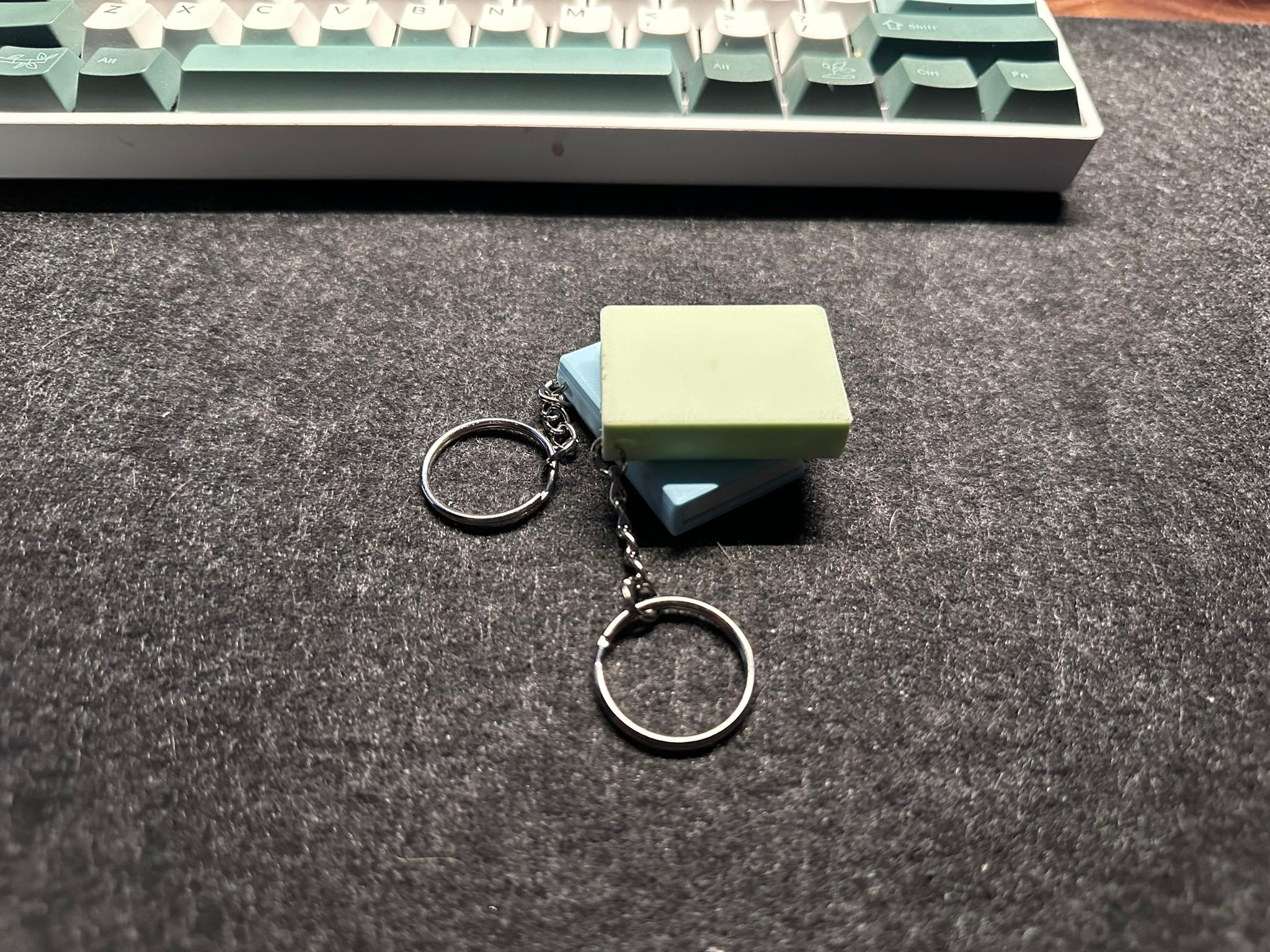 Keychain Miniature Book 3d model