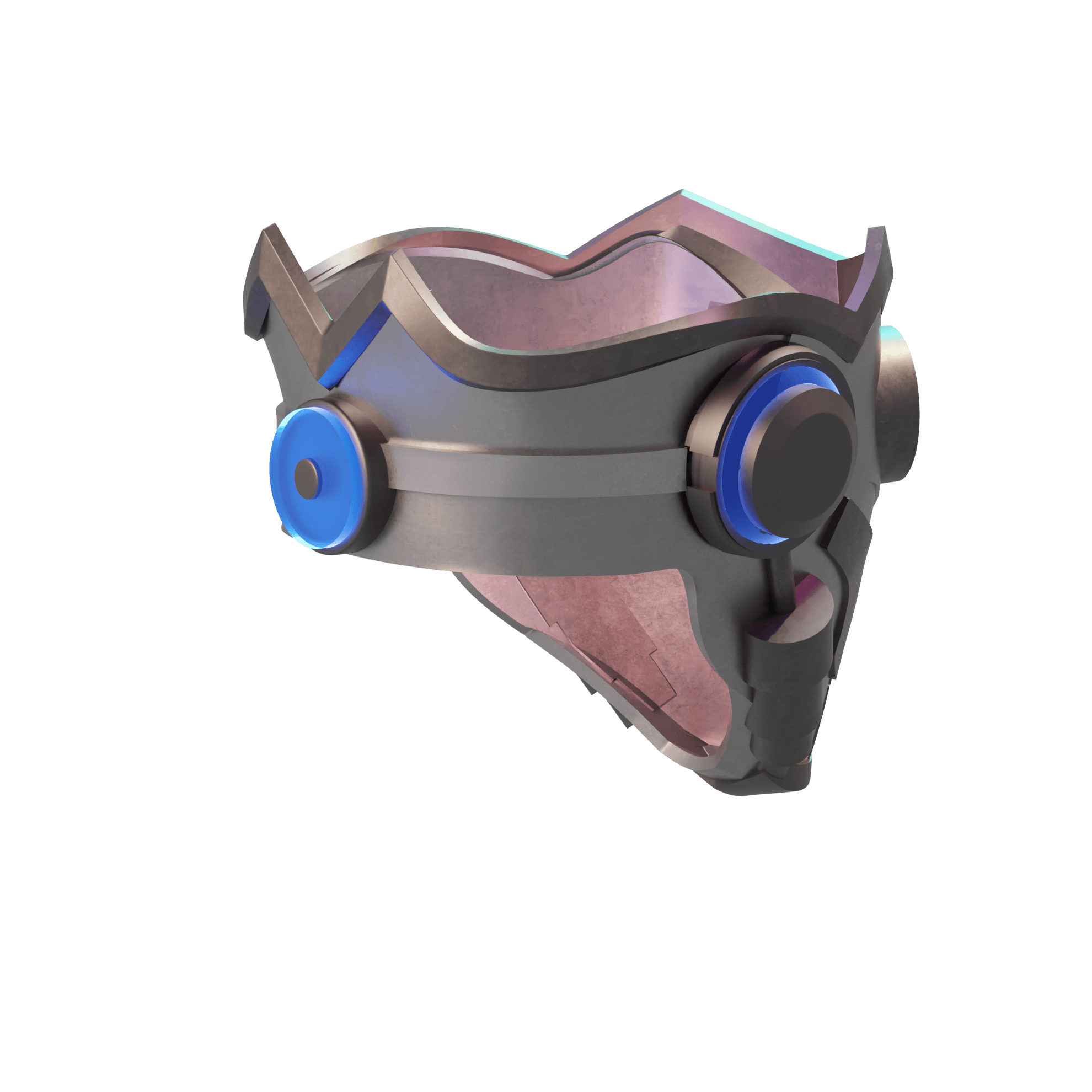 Marvel Rivals Star Lord Mask 3d model