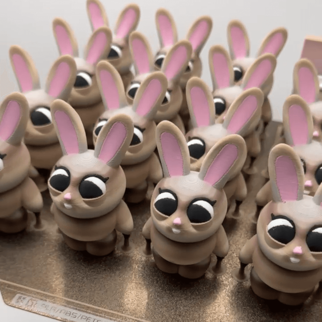 Bunny Thunderbutt - Art Toy Figurine - 3MF Included 3d model