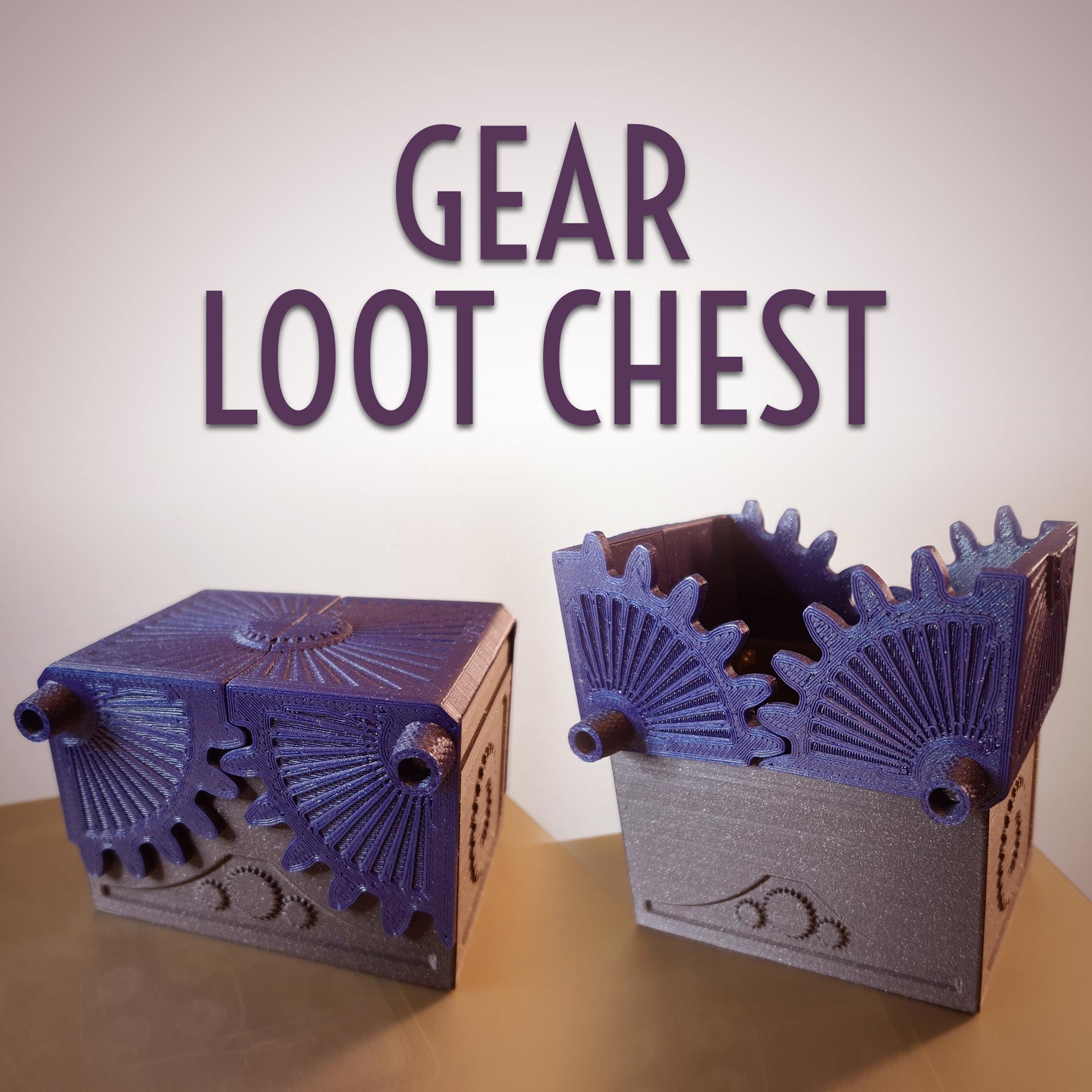 Gear Loot Chest 3d model