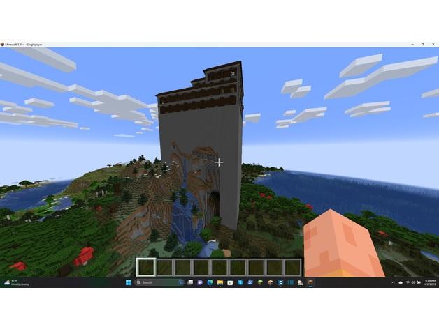 Minecraft Mansion Tower II 3d model