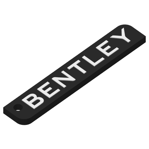 Keychain: Bentley III 3d model