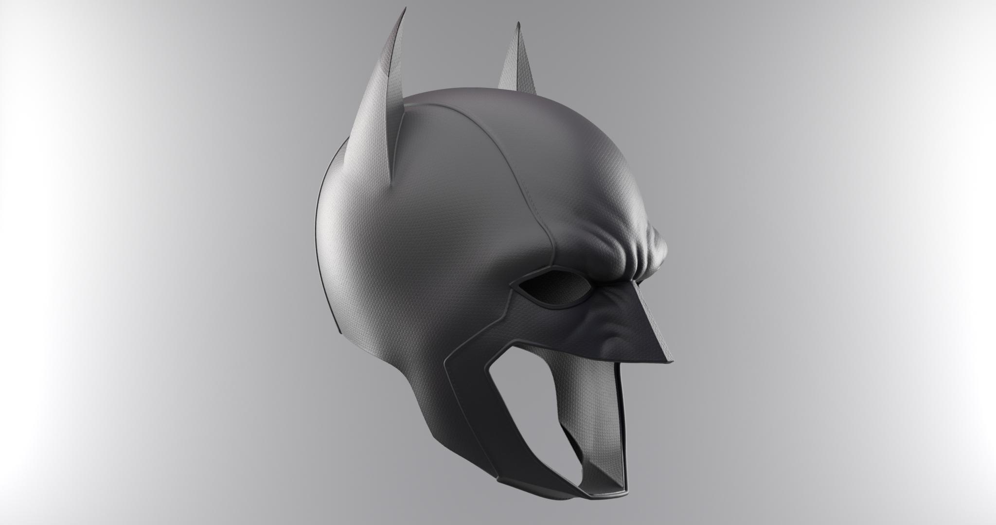 Batman Earth One Cowl 3d model