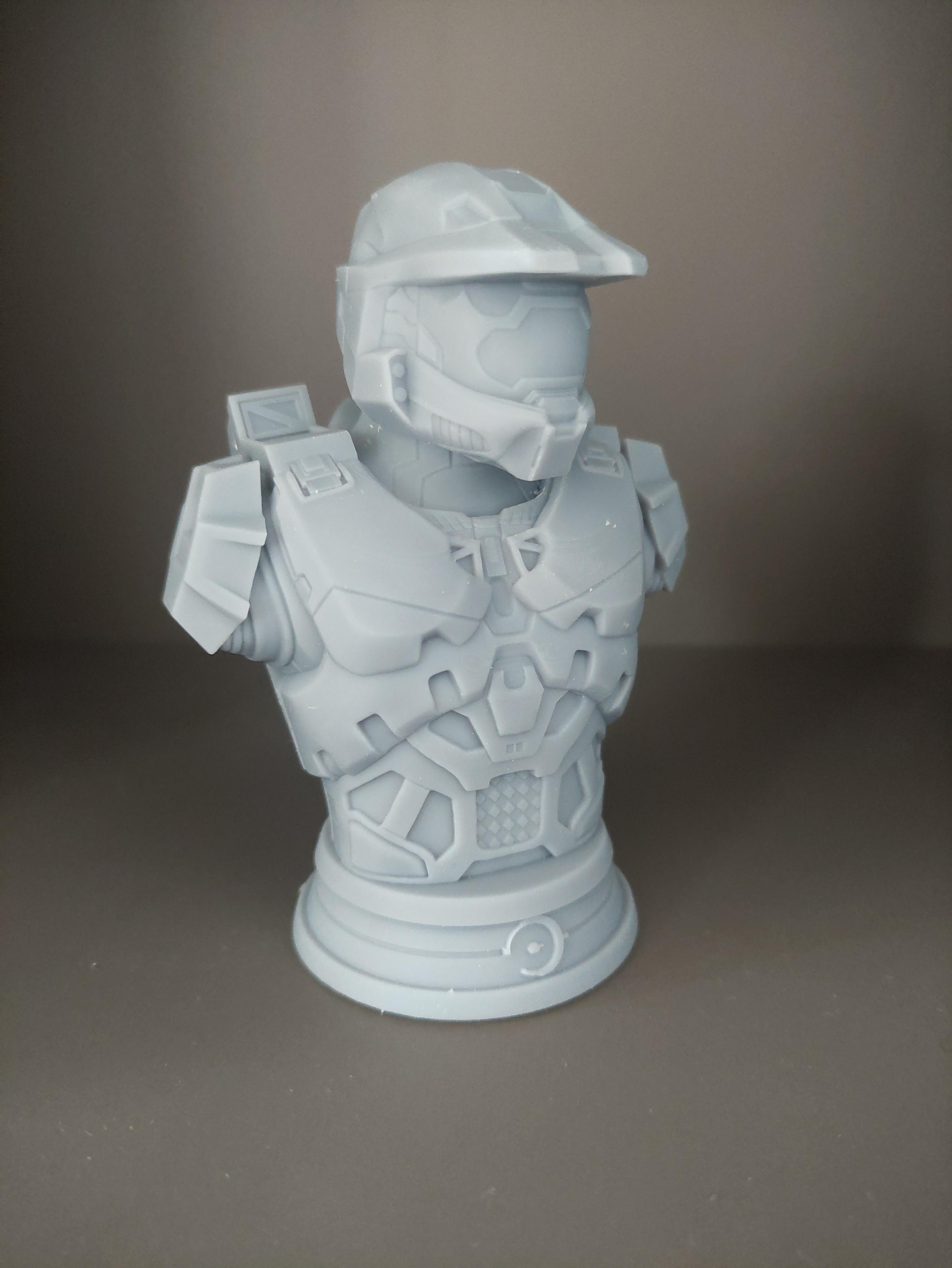 Master Chief Bust - Halo (Pre-Supported) - Printed on Elegoo Mars 2
Awesome quality  - 3d model
