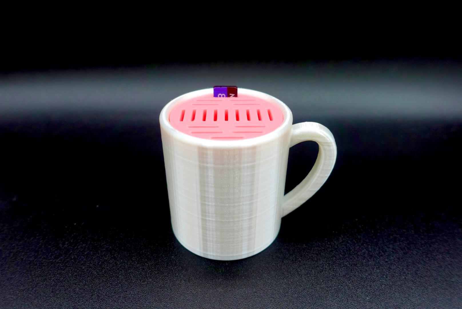 Micro SD Card Holder (Mini Coffee Mug) 3d model