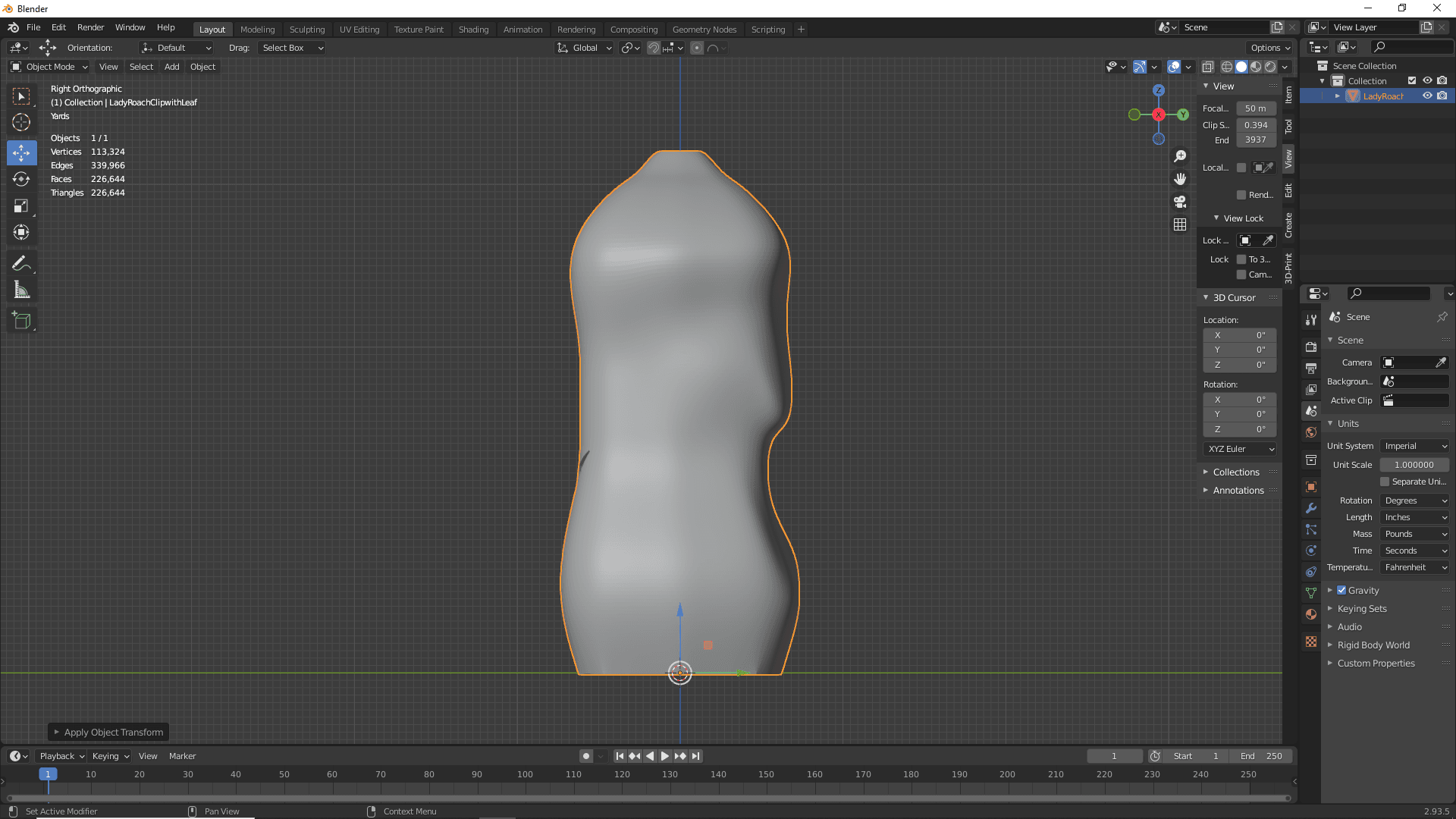 Easy Grip Clip 3d model