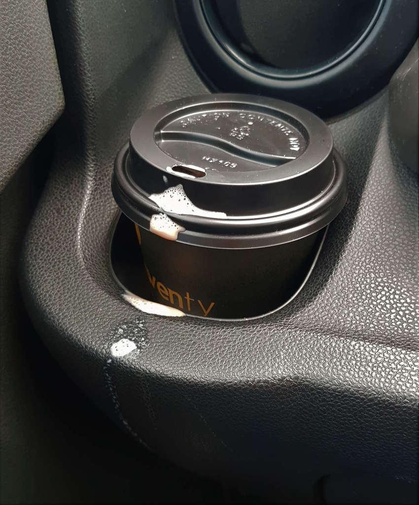 3D Printable Coffee Lid Stopper by Mike