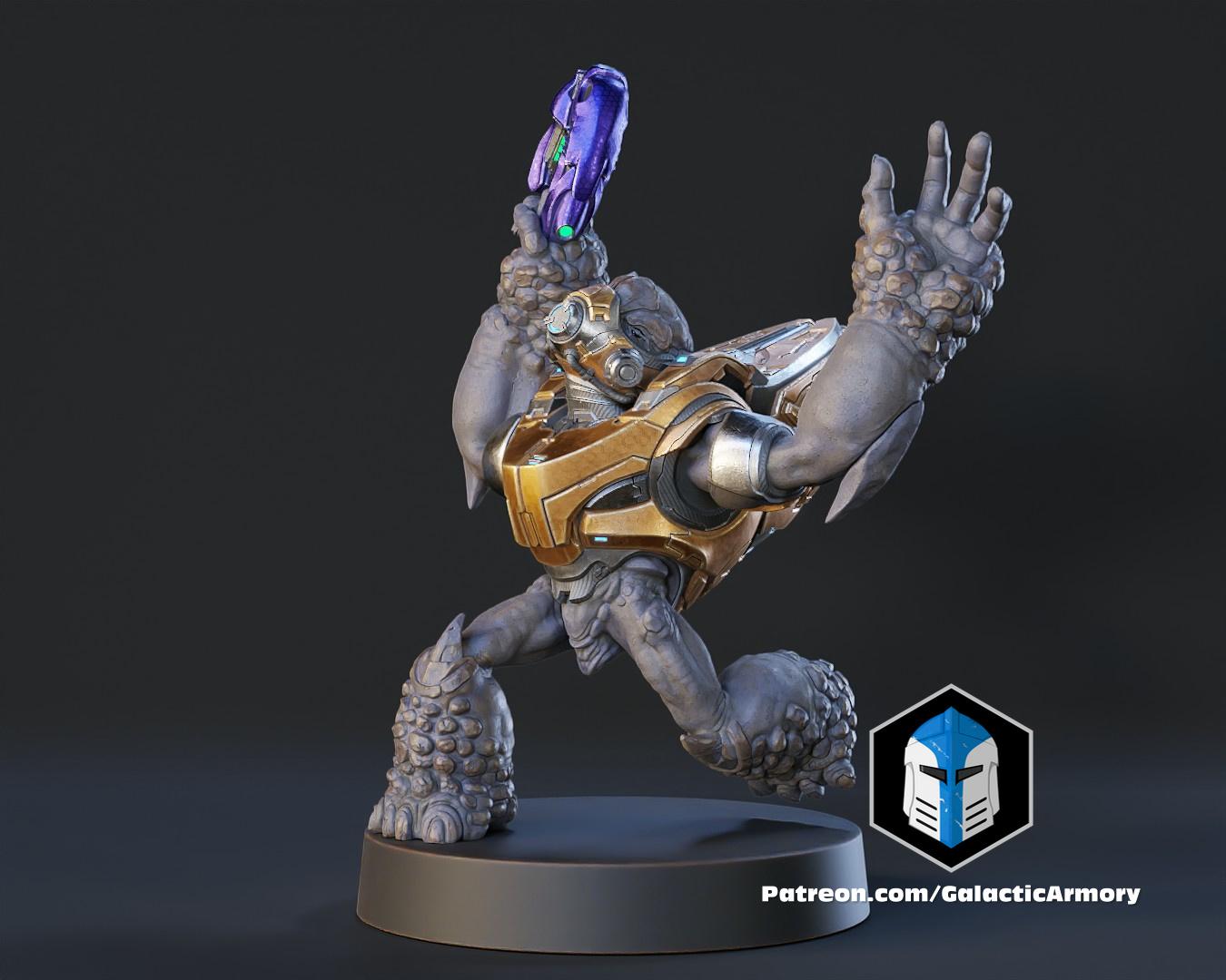 1:48 Scale Halo Grunt Miniatures - 3D Print Files 3d model