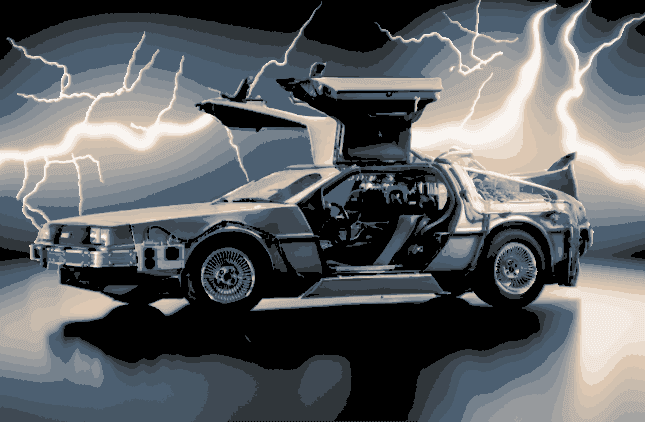 Artful Creation and Fan art - Back to the Future Star, the DeLorean - Car Collection Model 3d model