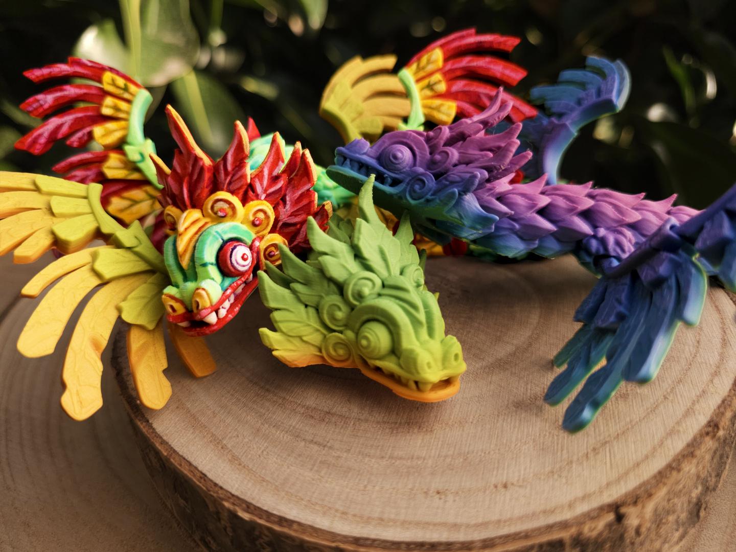 Quetzalcoatl 3d model