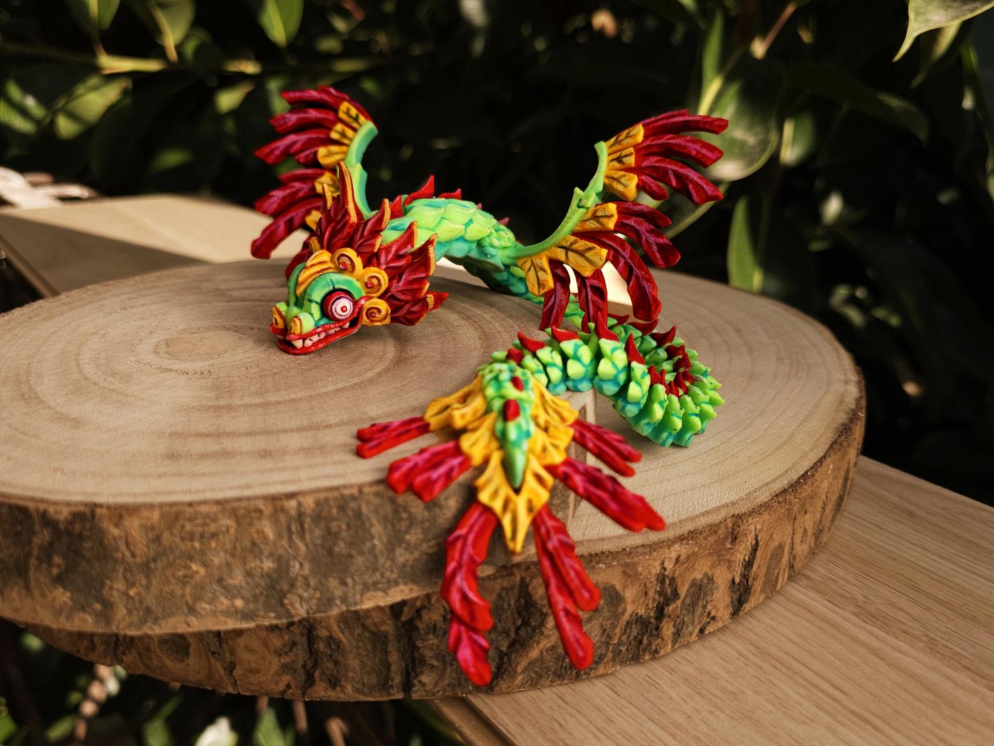 Quetzalcoatl 3d model