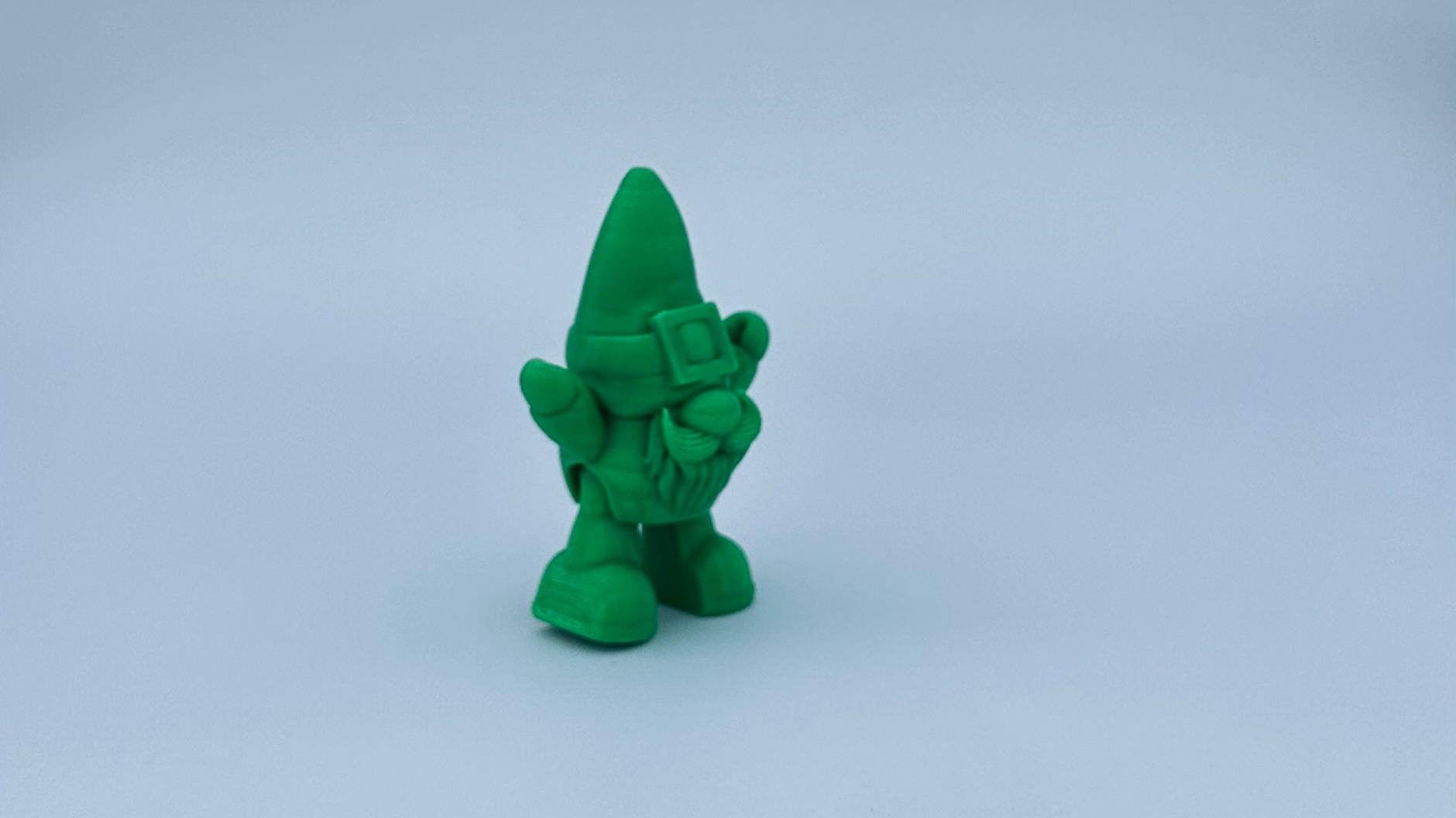 St Patty's Flexi Gnome - Articulated Fidget Toy 3d model