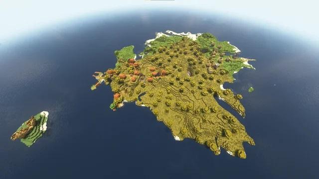 Minecraft Yin Yang Island III 3d model