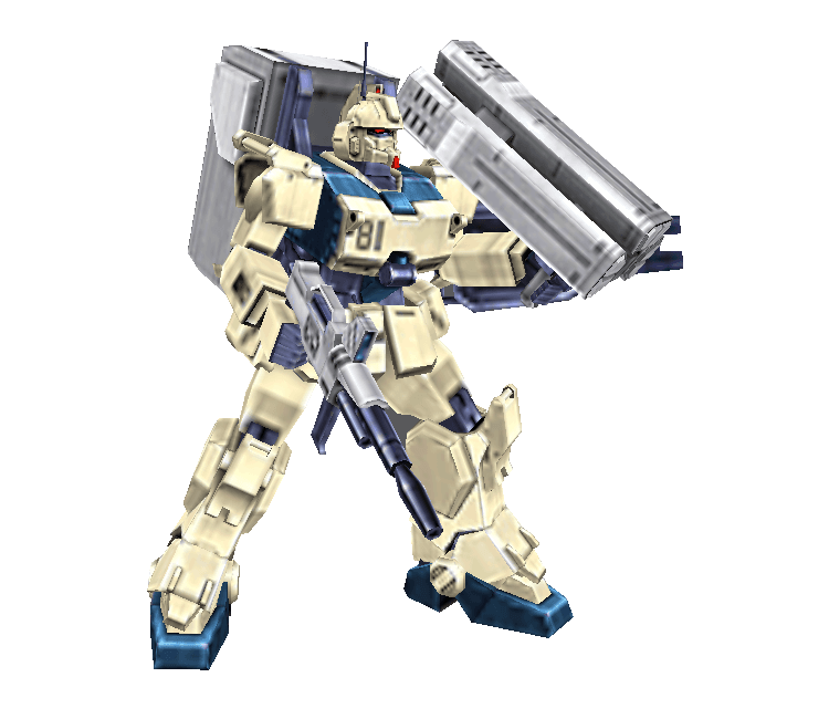 RX-79 Ez-8 Gundam Ez8 3d model