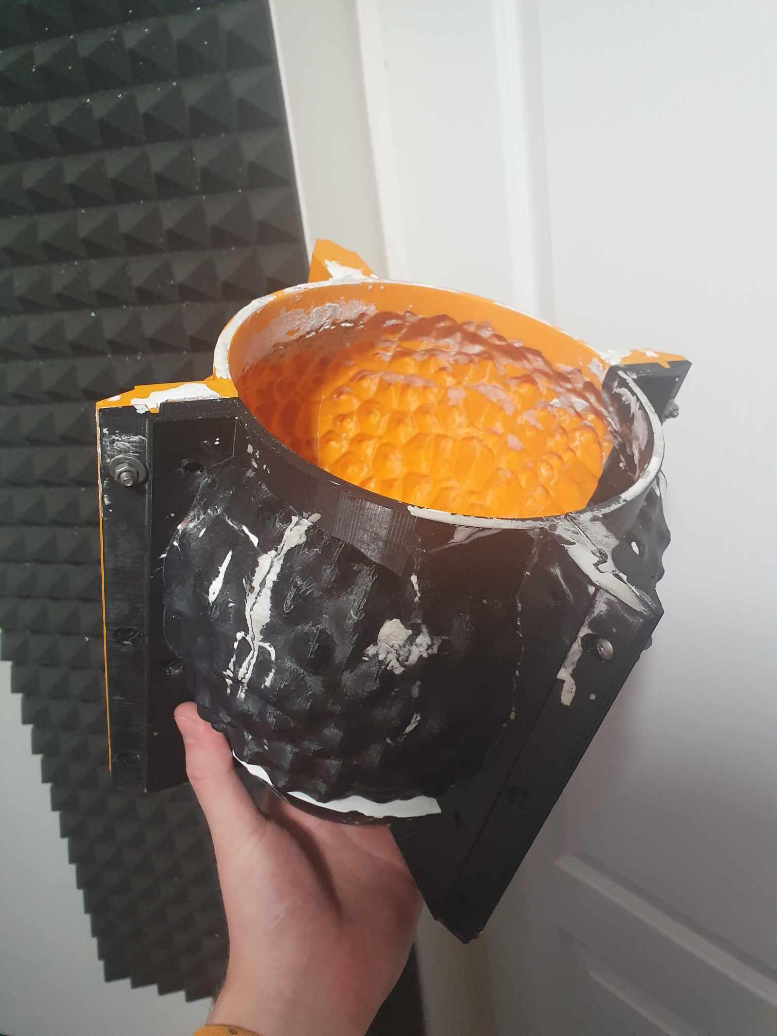 Lychee fruit shaped pot mold  3d model