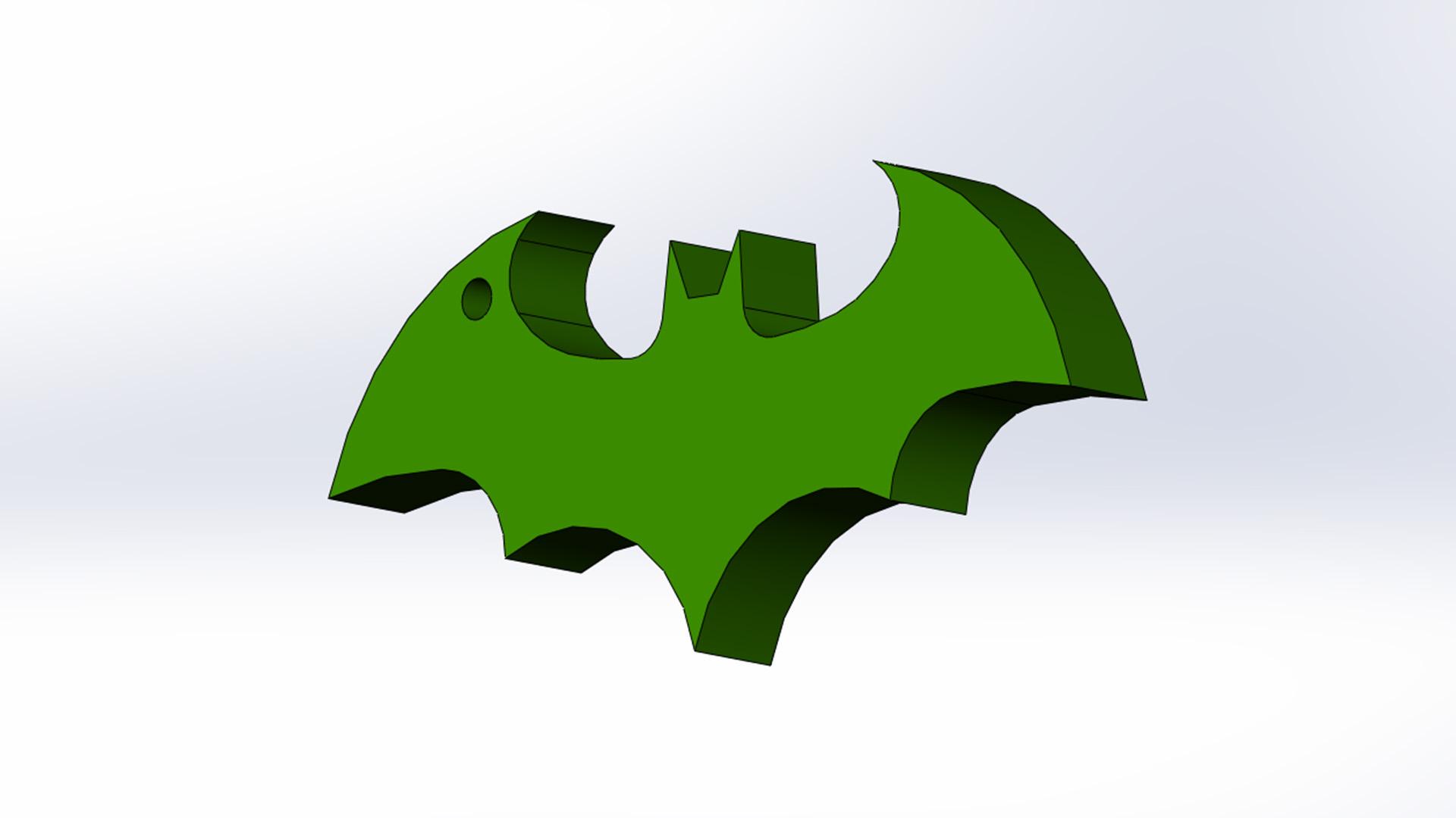 Chaveiro do Batman 3d model