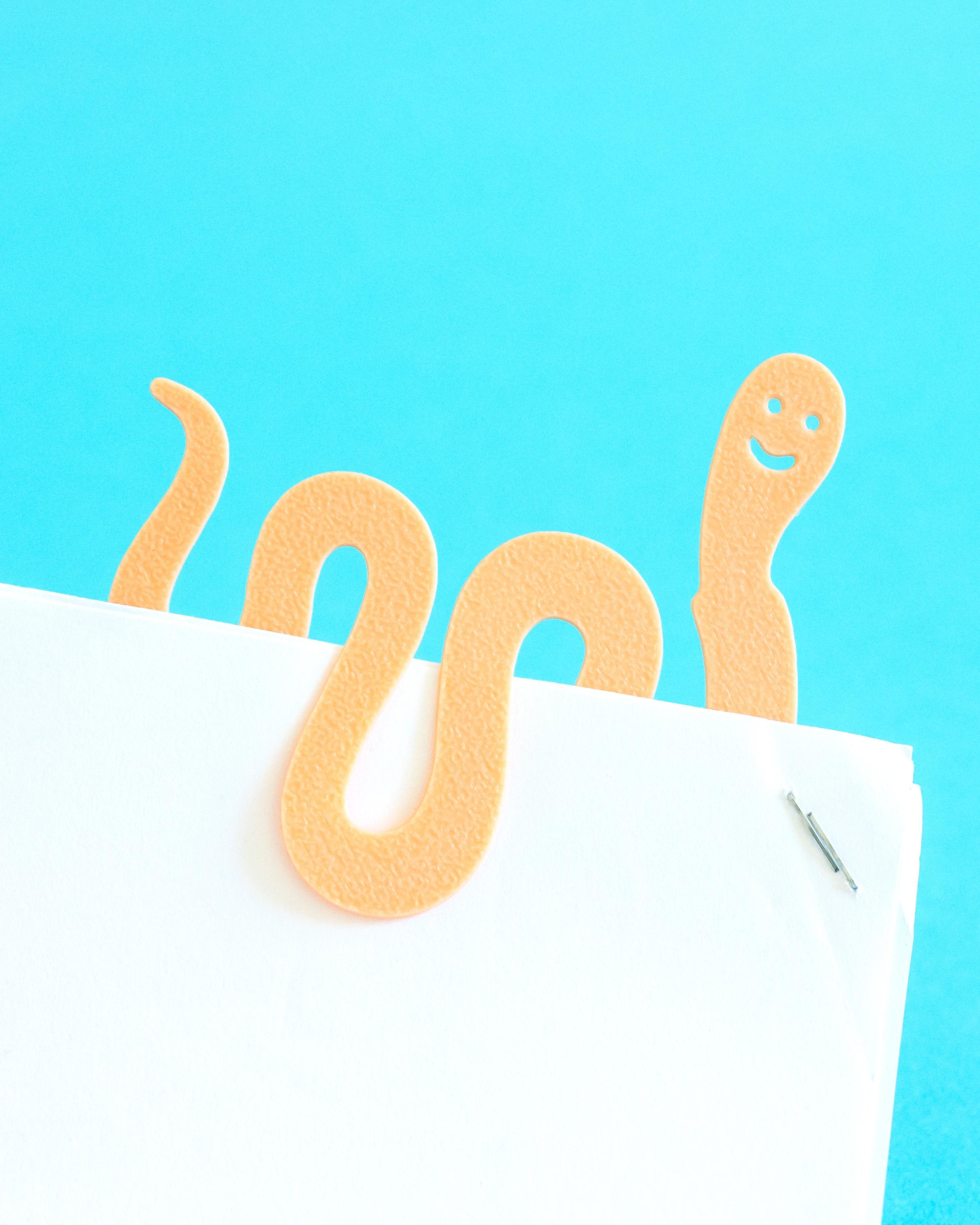 Bookworm // Bookmark, Paperclip 3d model