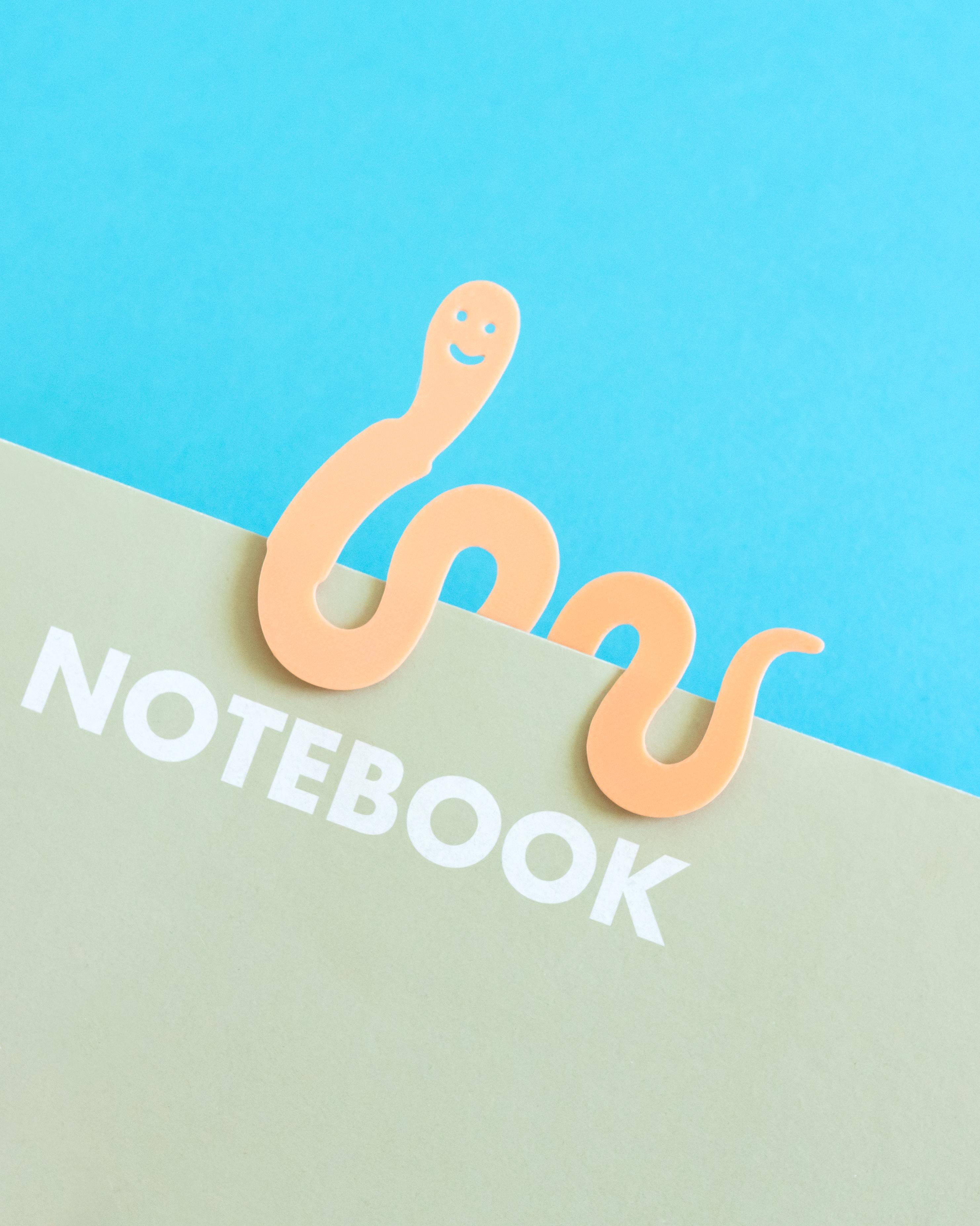 Bookworm // Bookmark, Paperclip 3d model